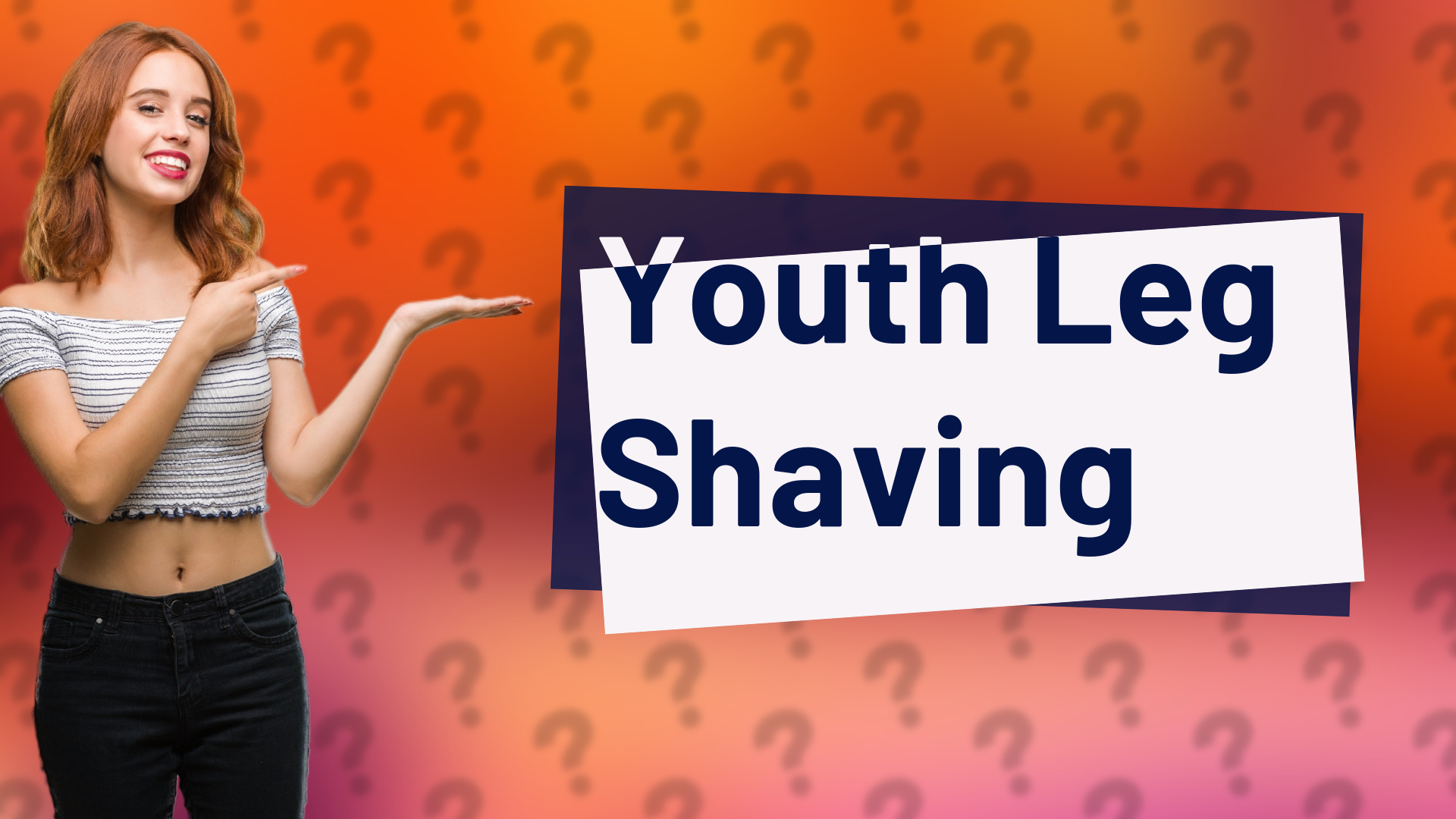 Youth Leg Shaving