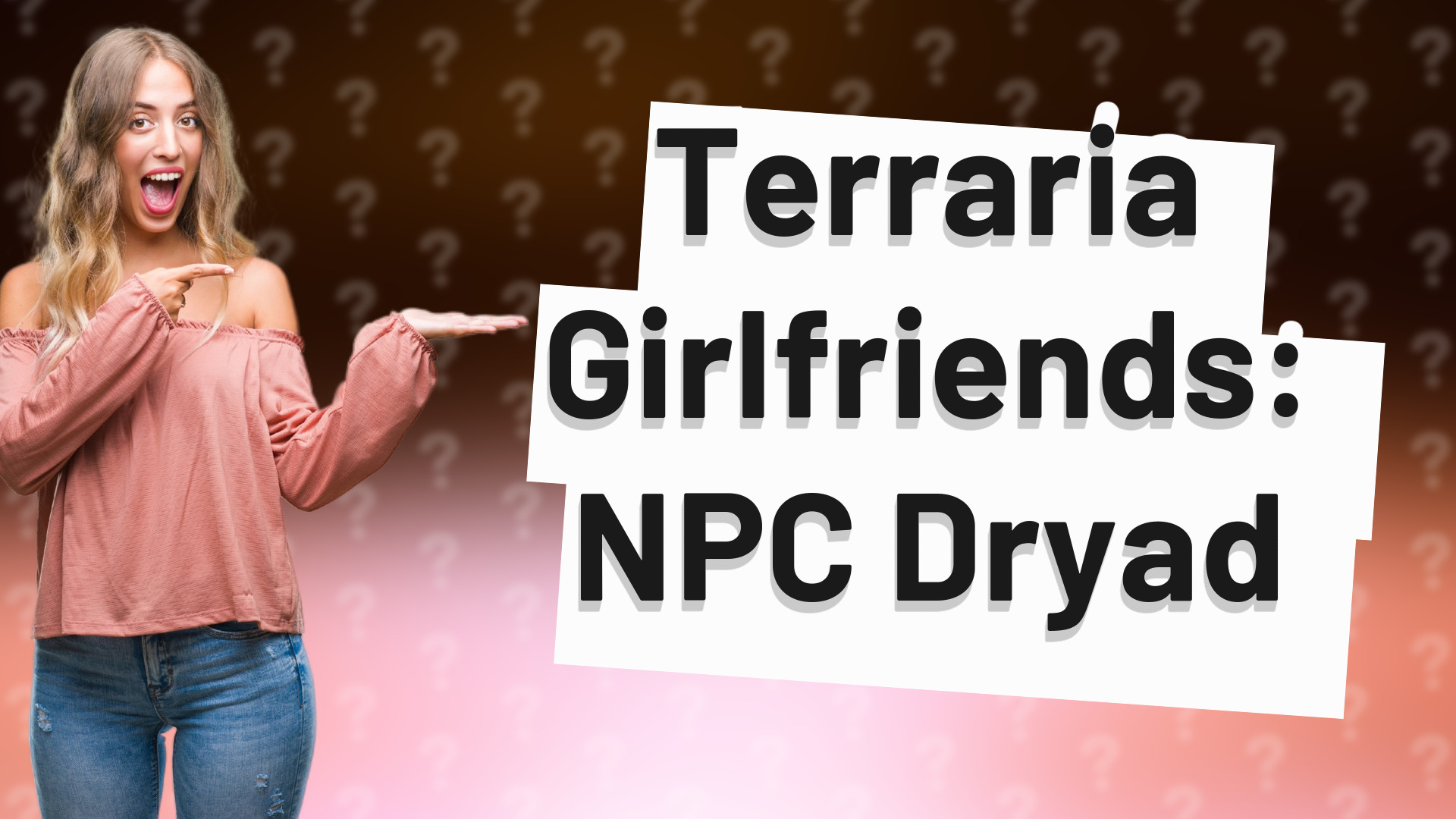 Terraria Girlfriends: NPC Dryad