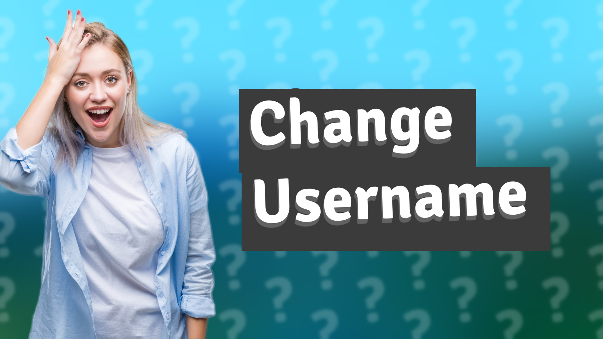 Change Username