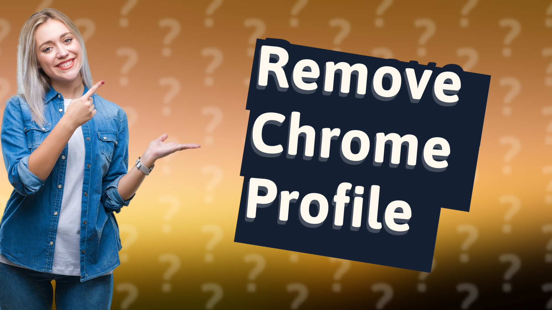 Remove Chrome Profile