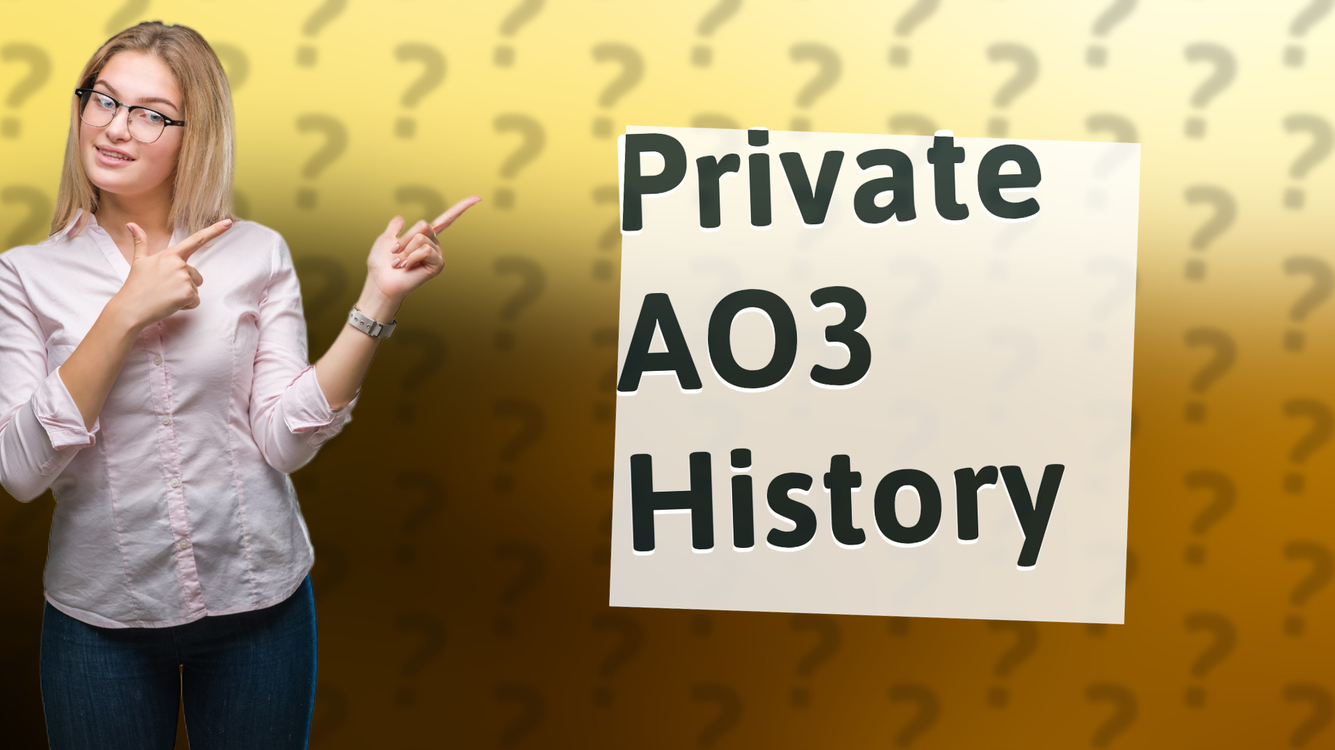 Private AO3 History