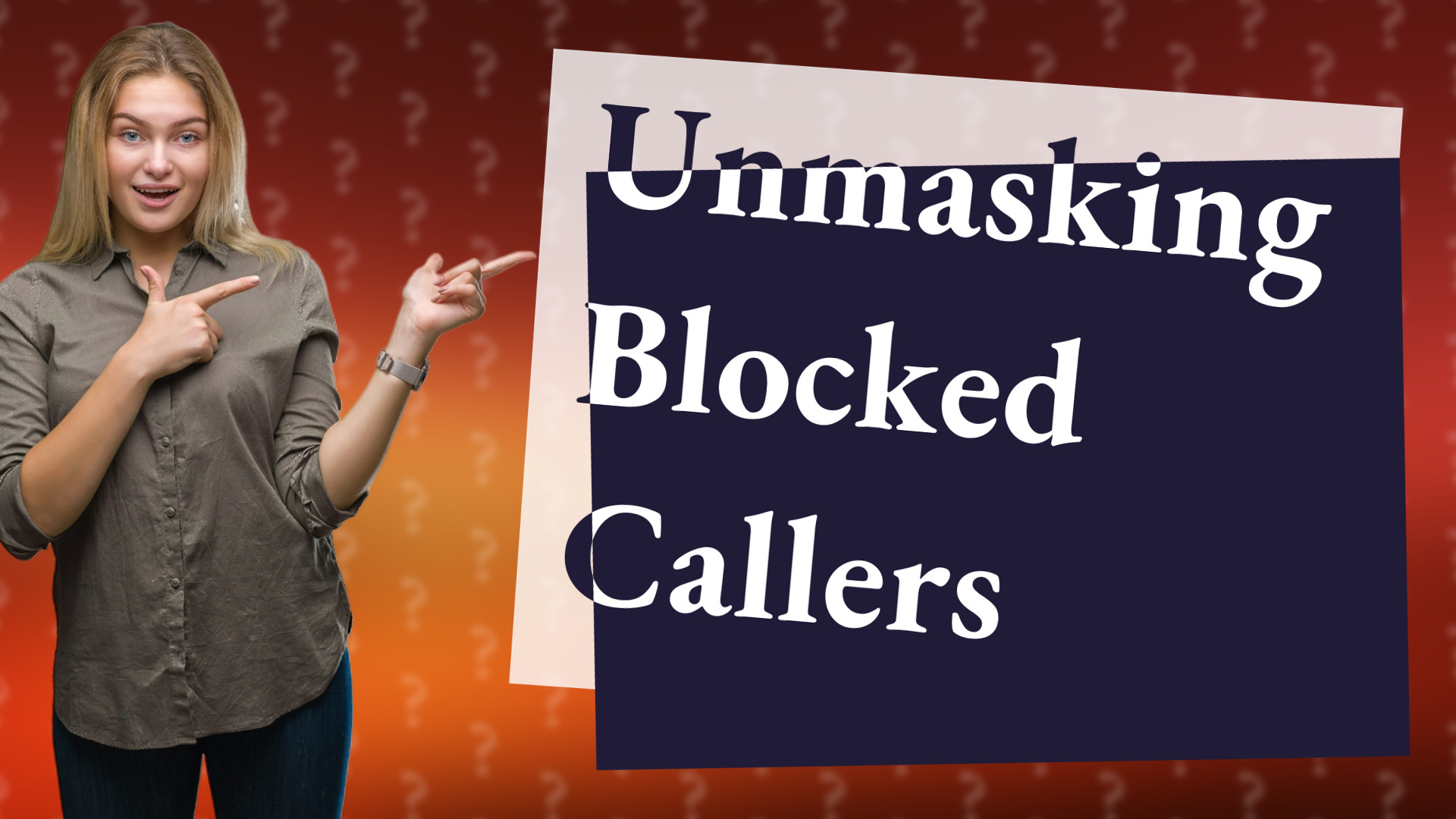 Unmasking Blocked Callers