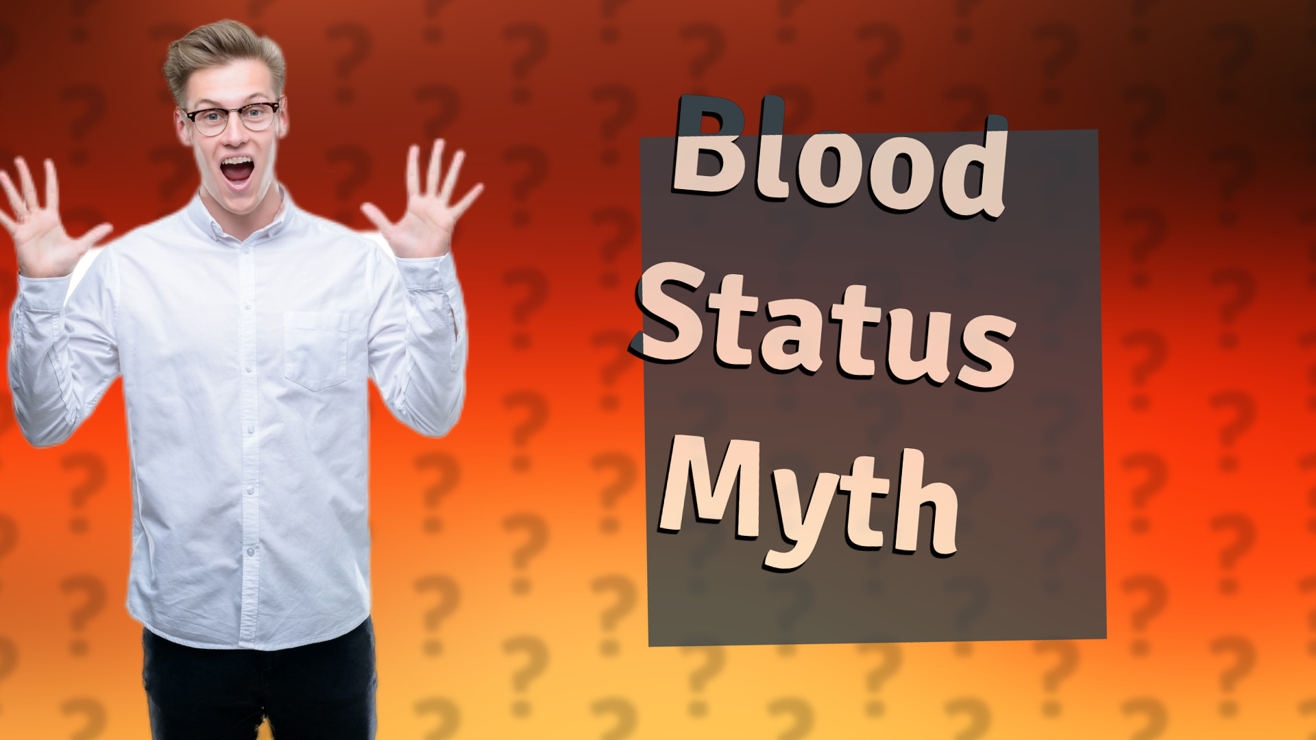 Blood Status Myth