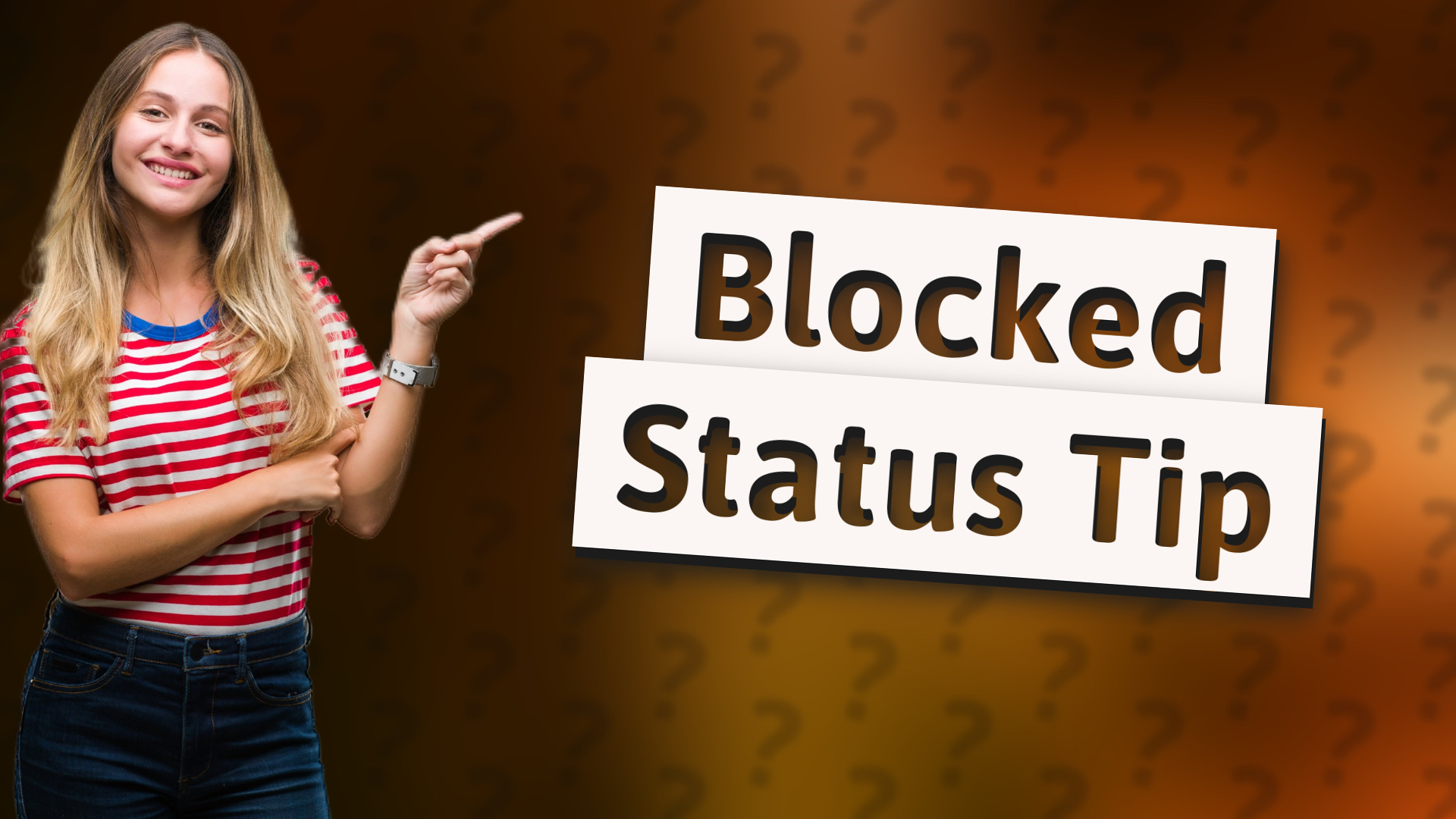 Blocked Status Tip