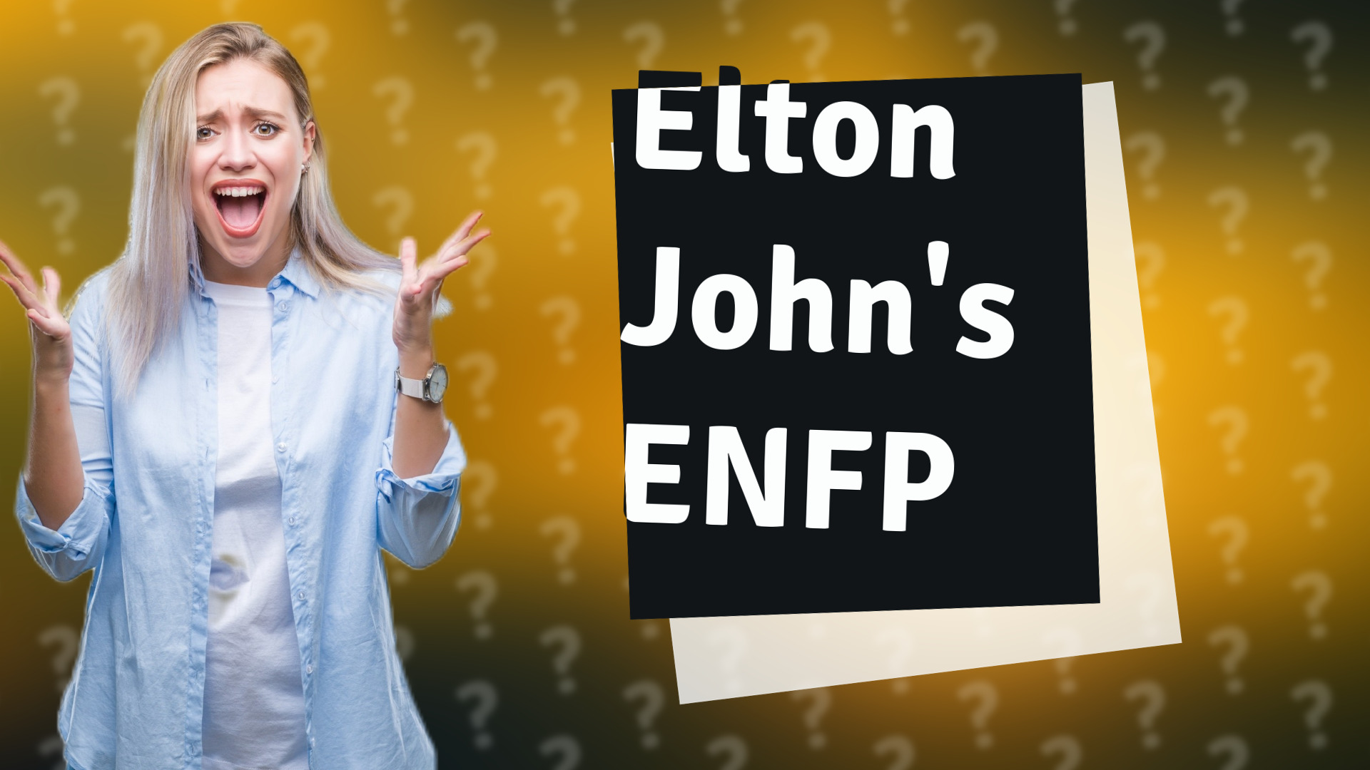 Elton John's ENFP