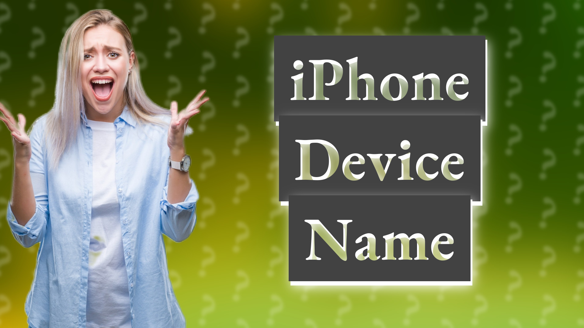iPhone Device Name