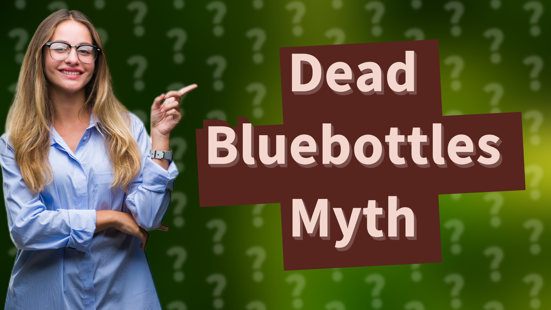 Dead Bluebottles Myth