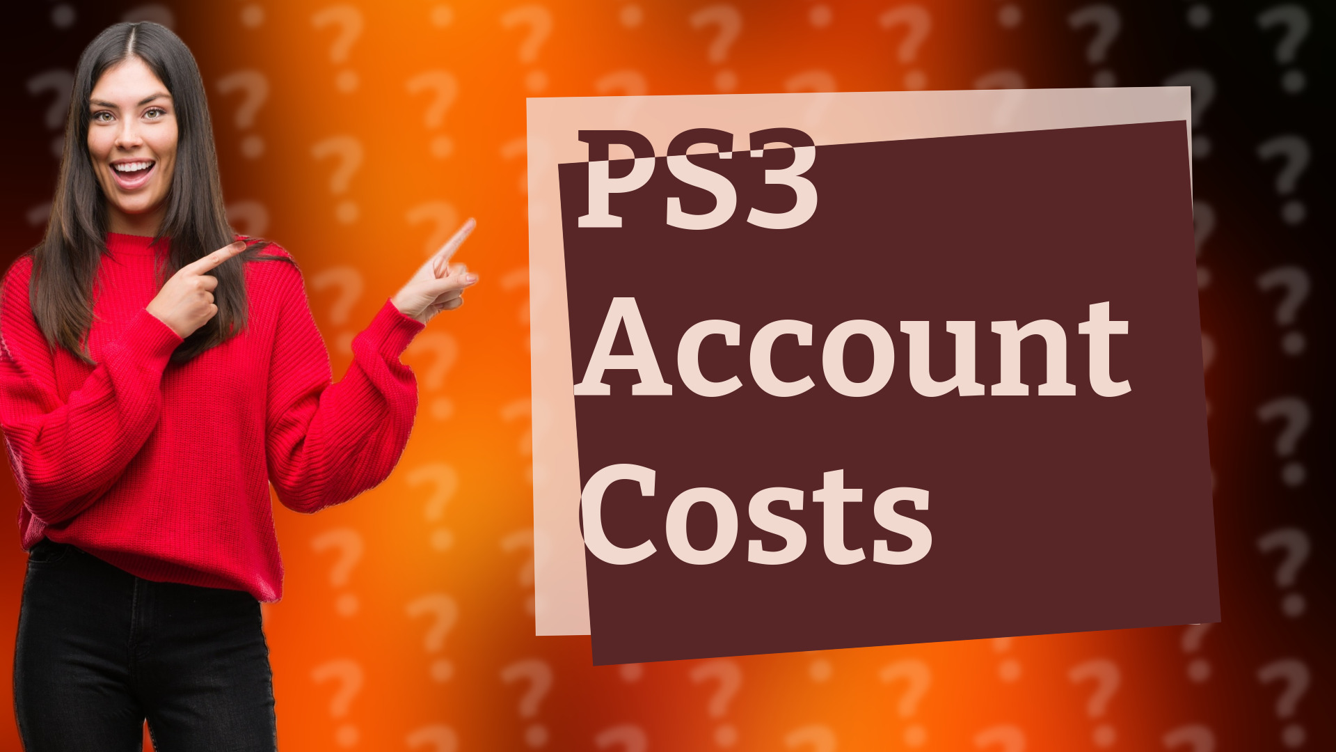 PS3 Account Costs