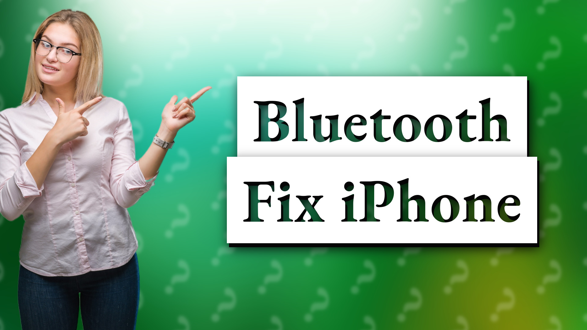 Bluetooth Fix iPhone