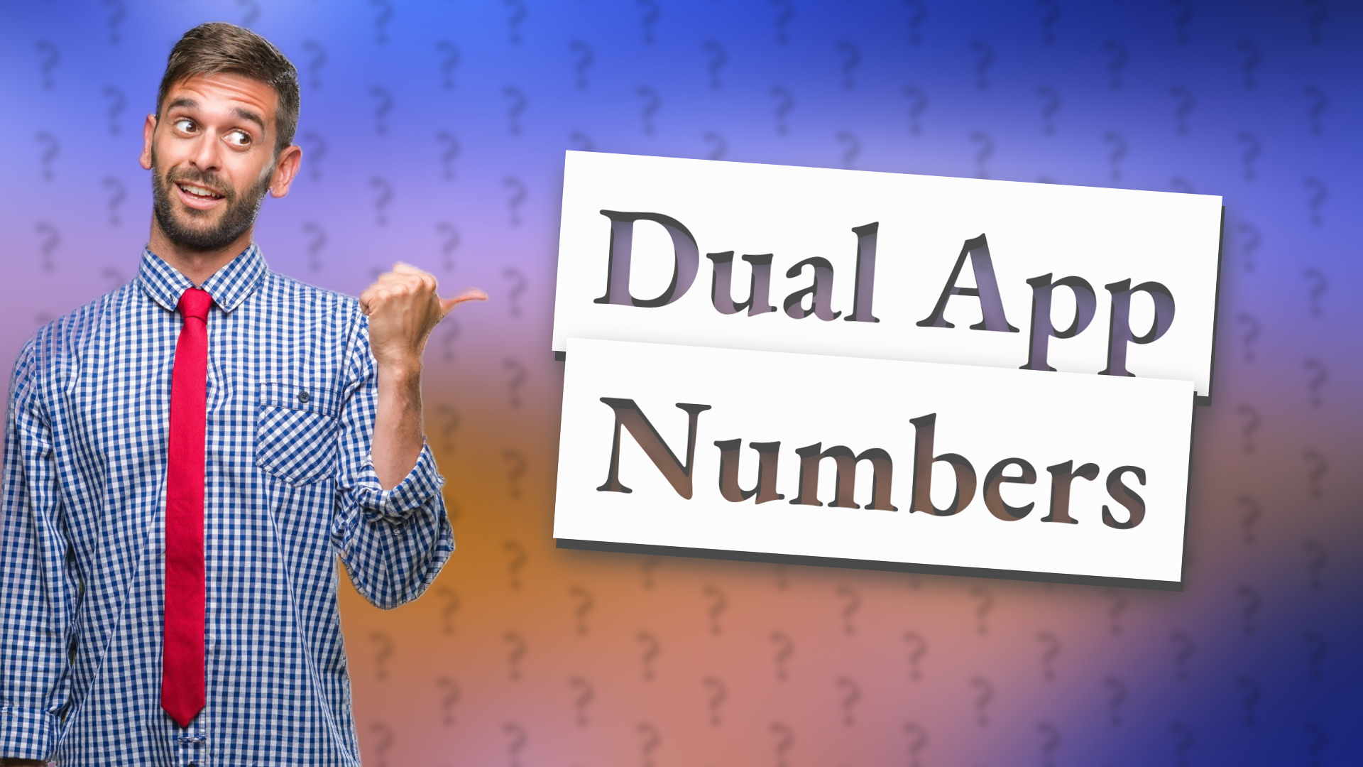 Dual App Numbers