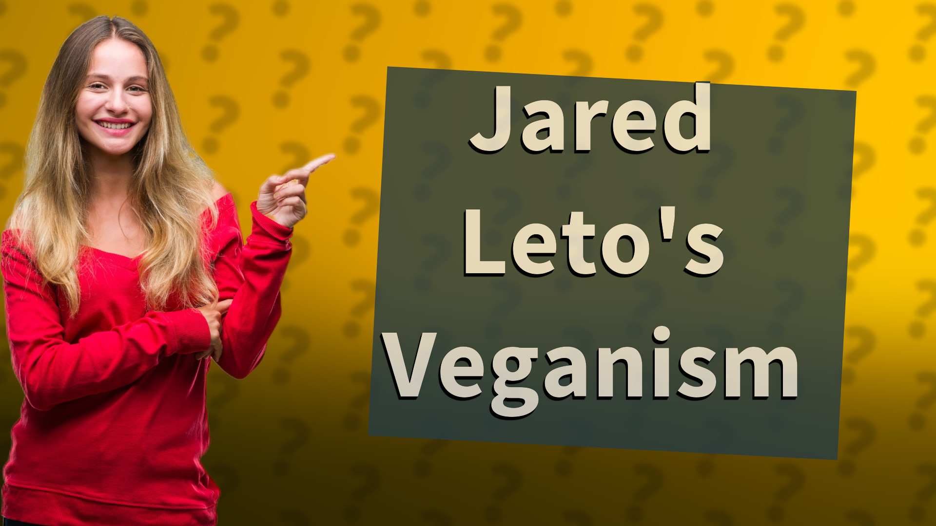 Jared Leto's Veganism
