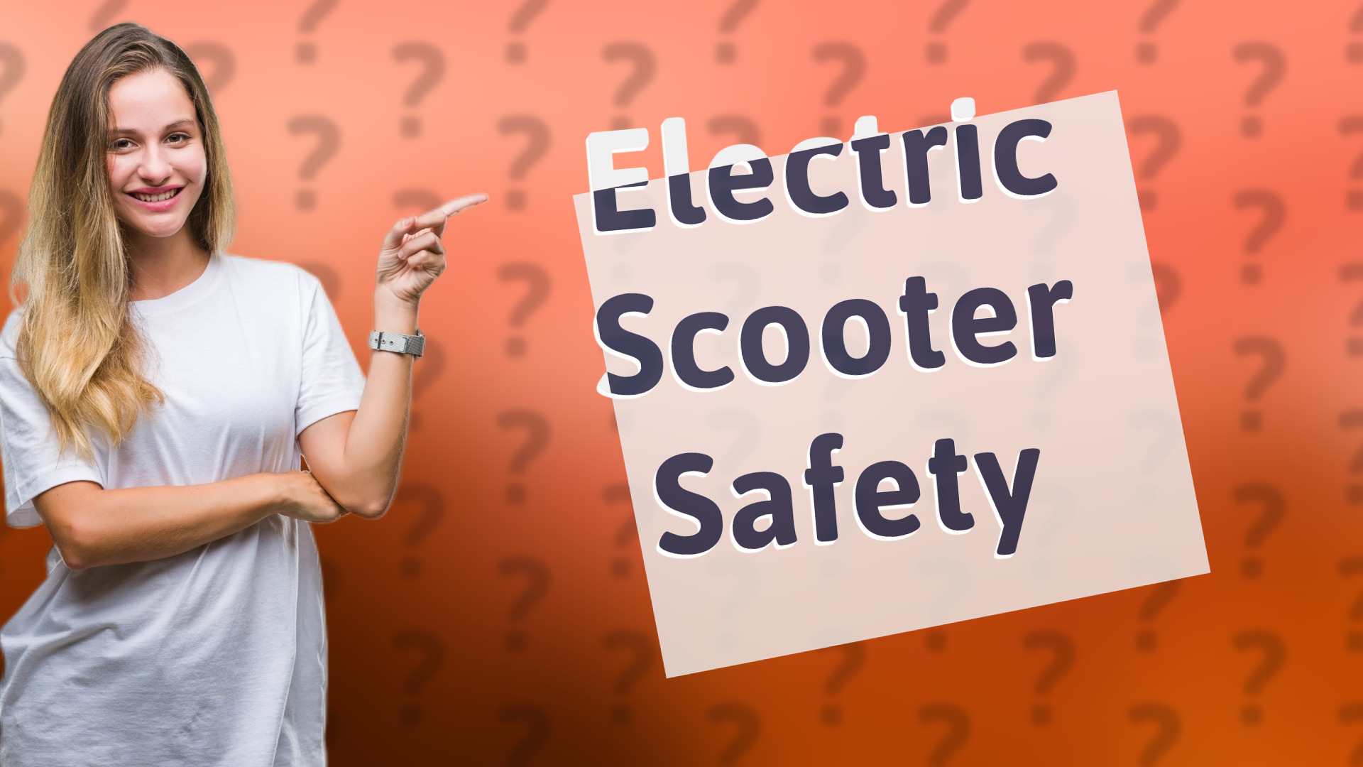 Electric Scooter Safety