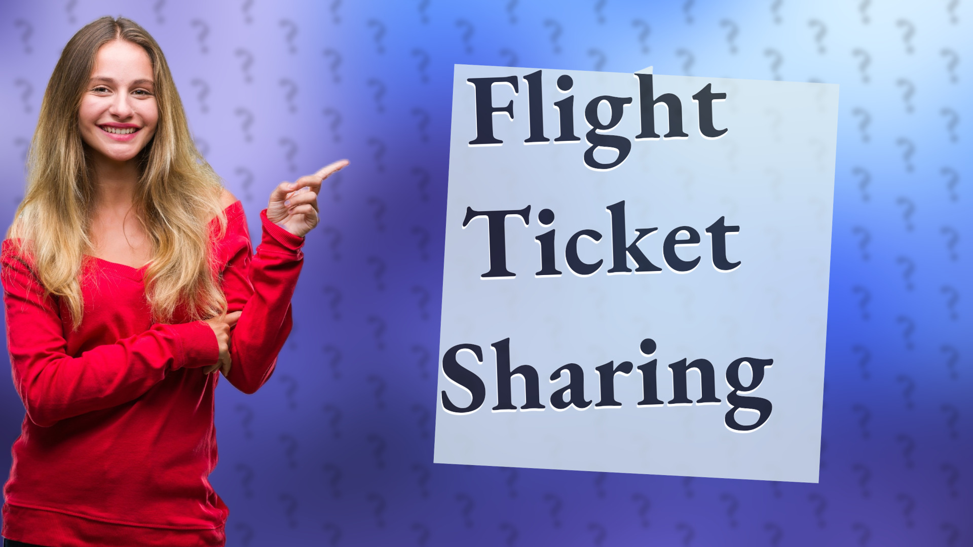 Flight Ticket Sharing
