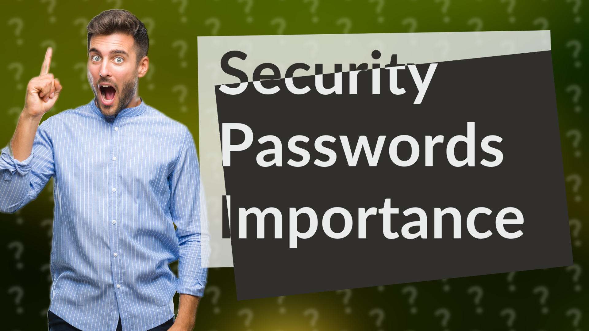 Security Passwords Importance