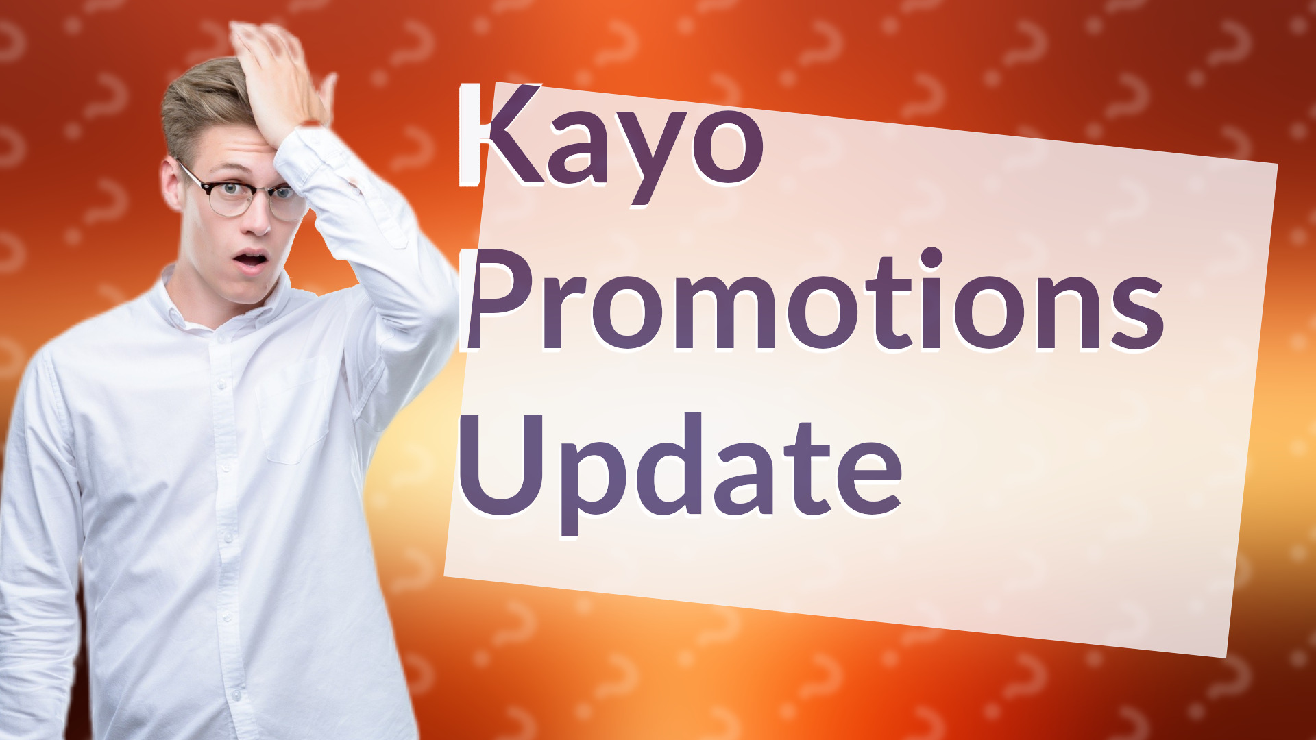 Kayo Promotions Update