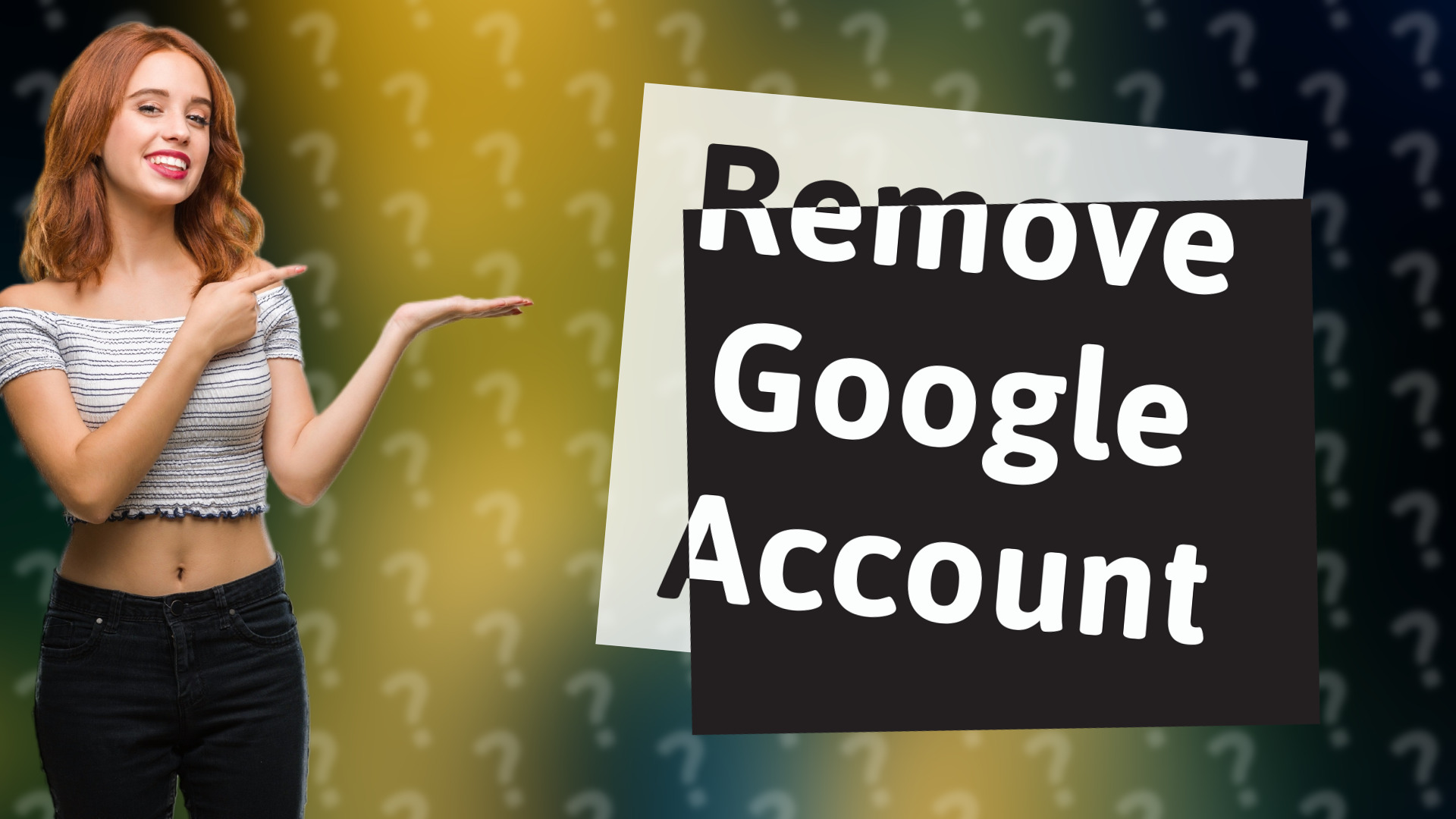 Remove Google Account