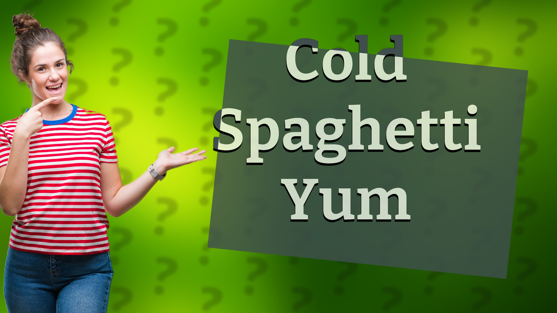 Cold Spaghetti Yum