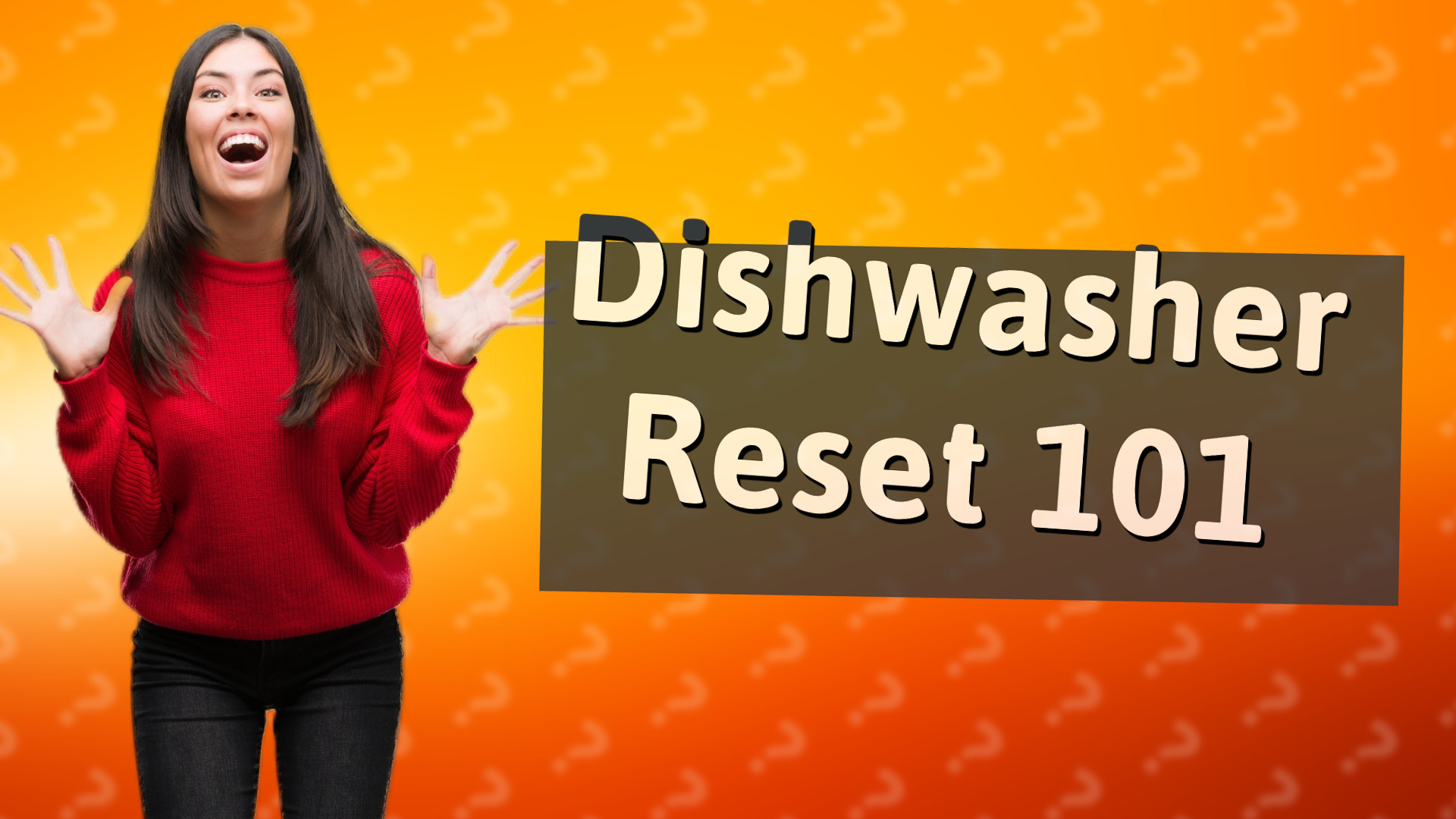 Dishwasher Reset 101