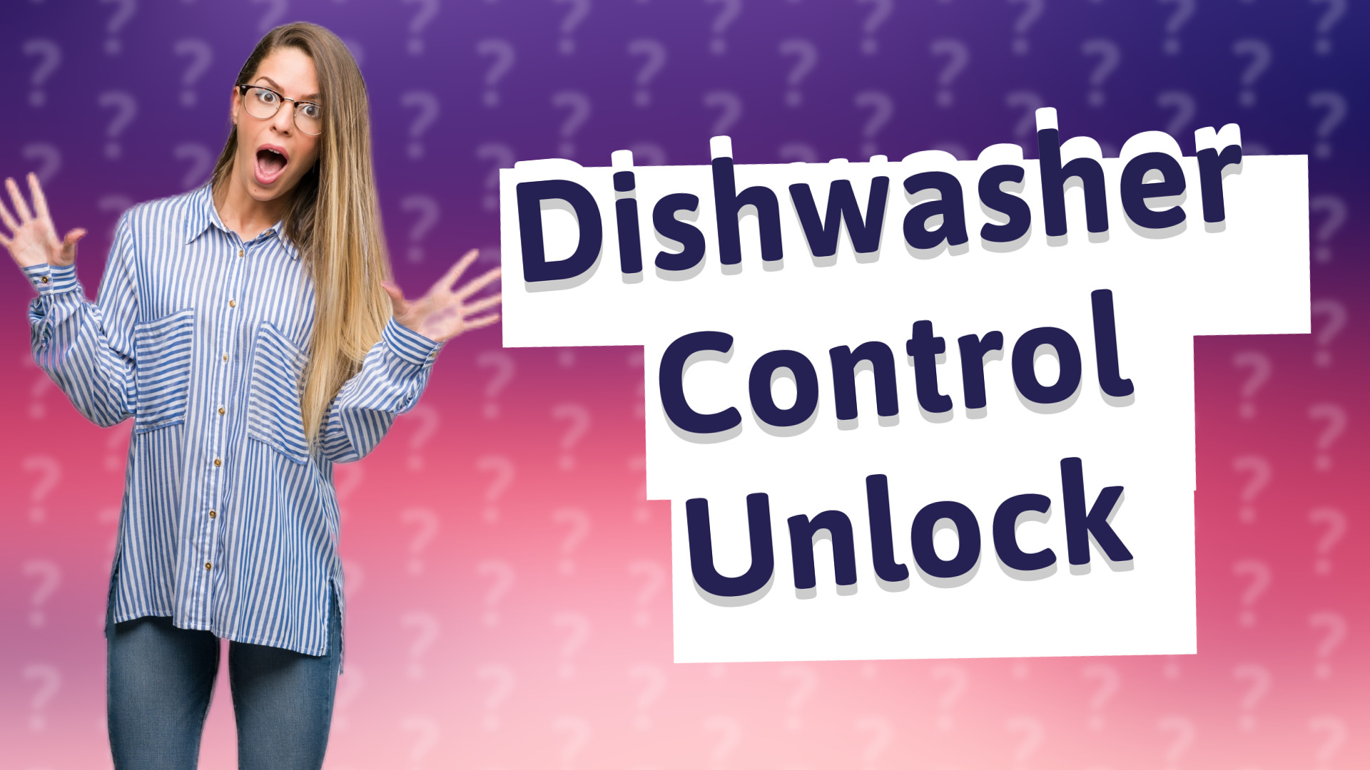 Dishwasher Control Unlock