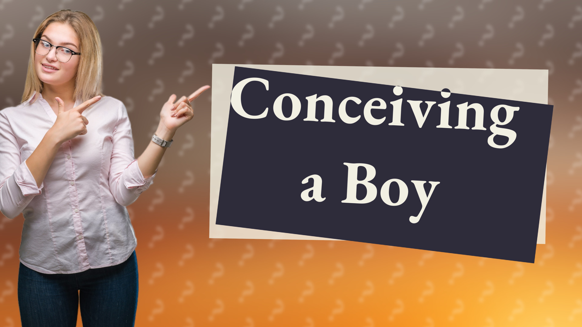 Conceiving a Boy