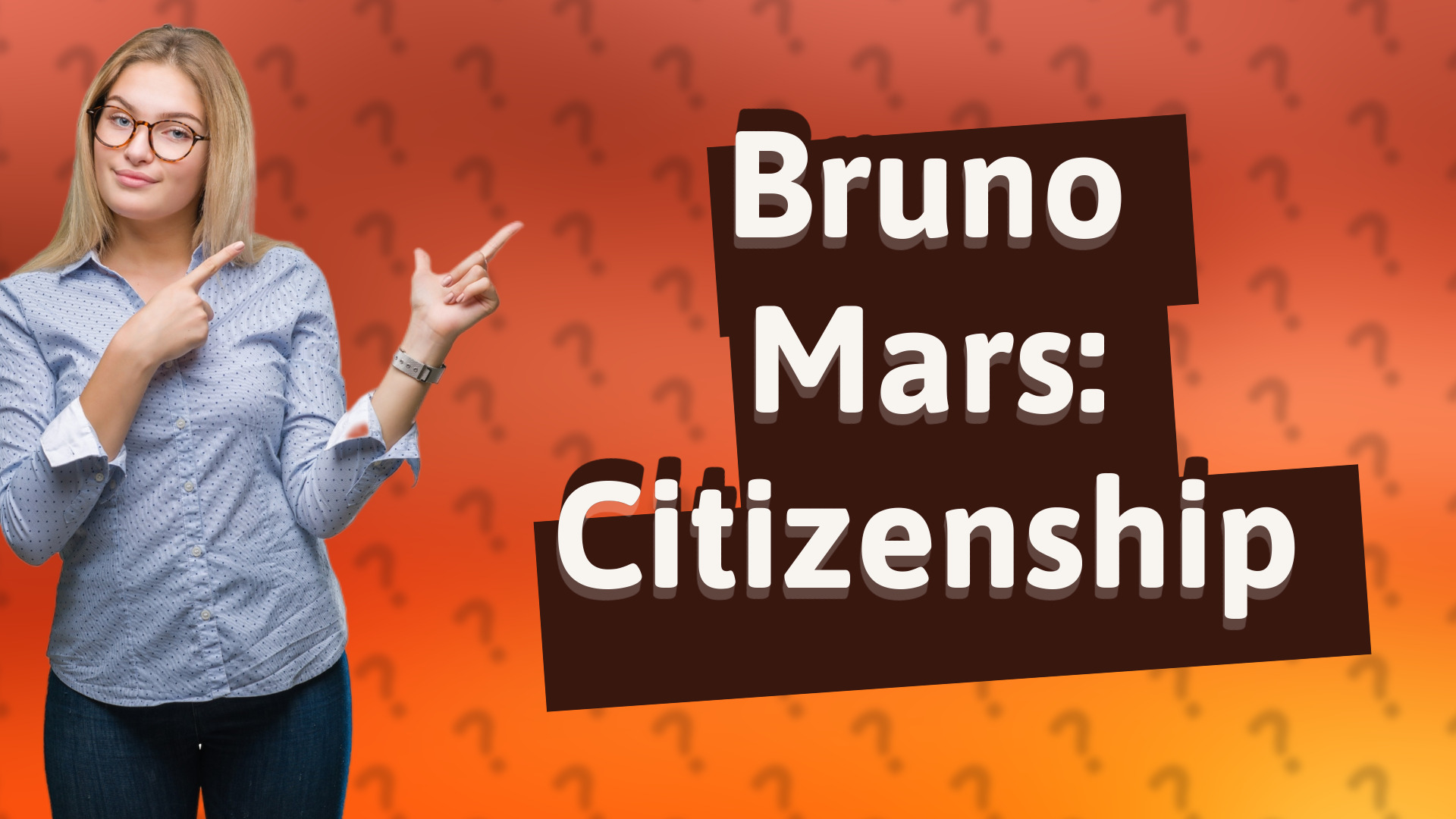 Bruno Mars: Citizenship