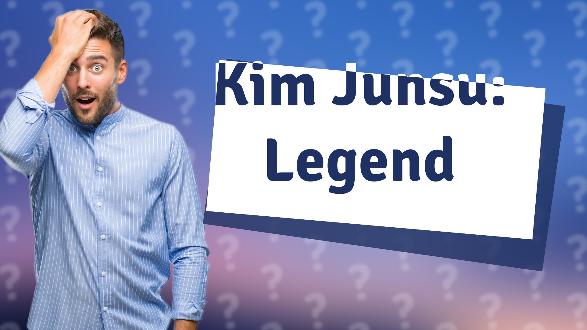 Kim Junsu: Legend