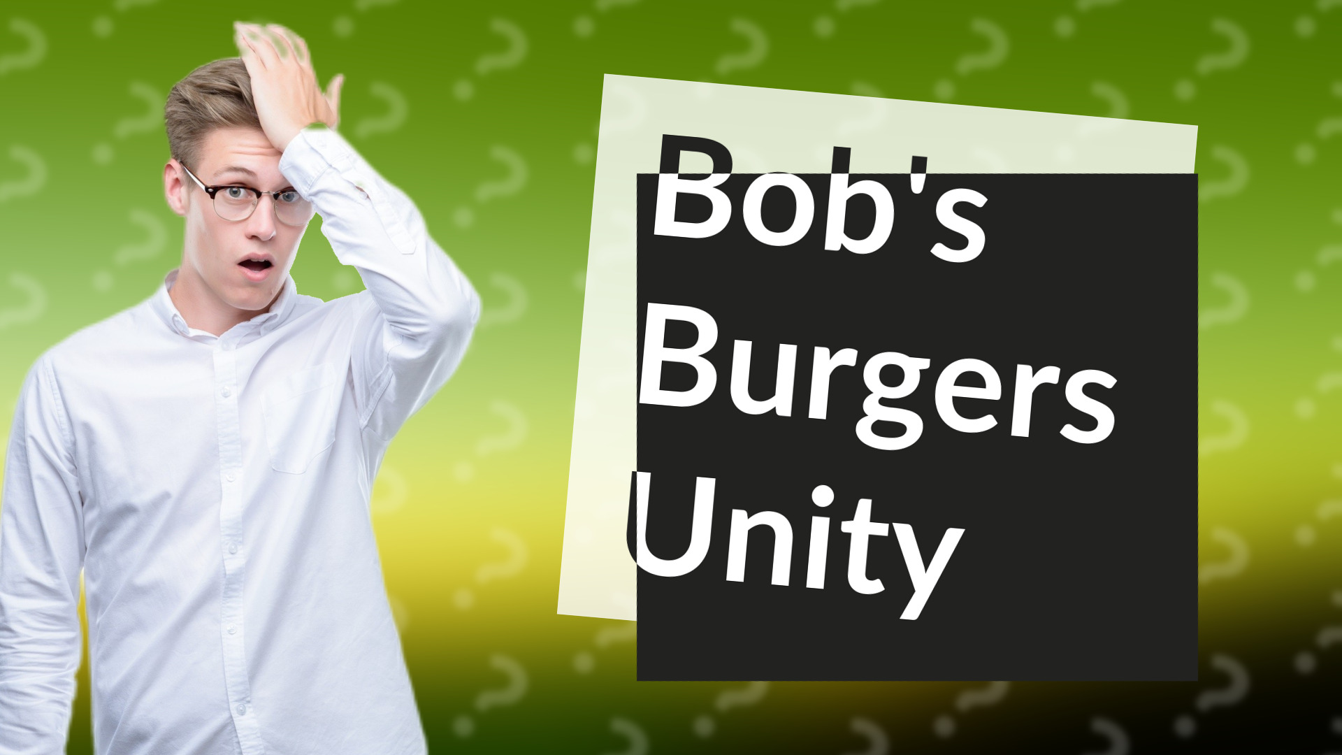 Bob's Burgers Unity