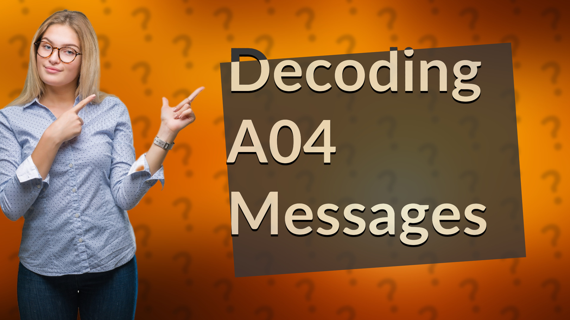 Decoding A04 Messages