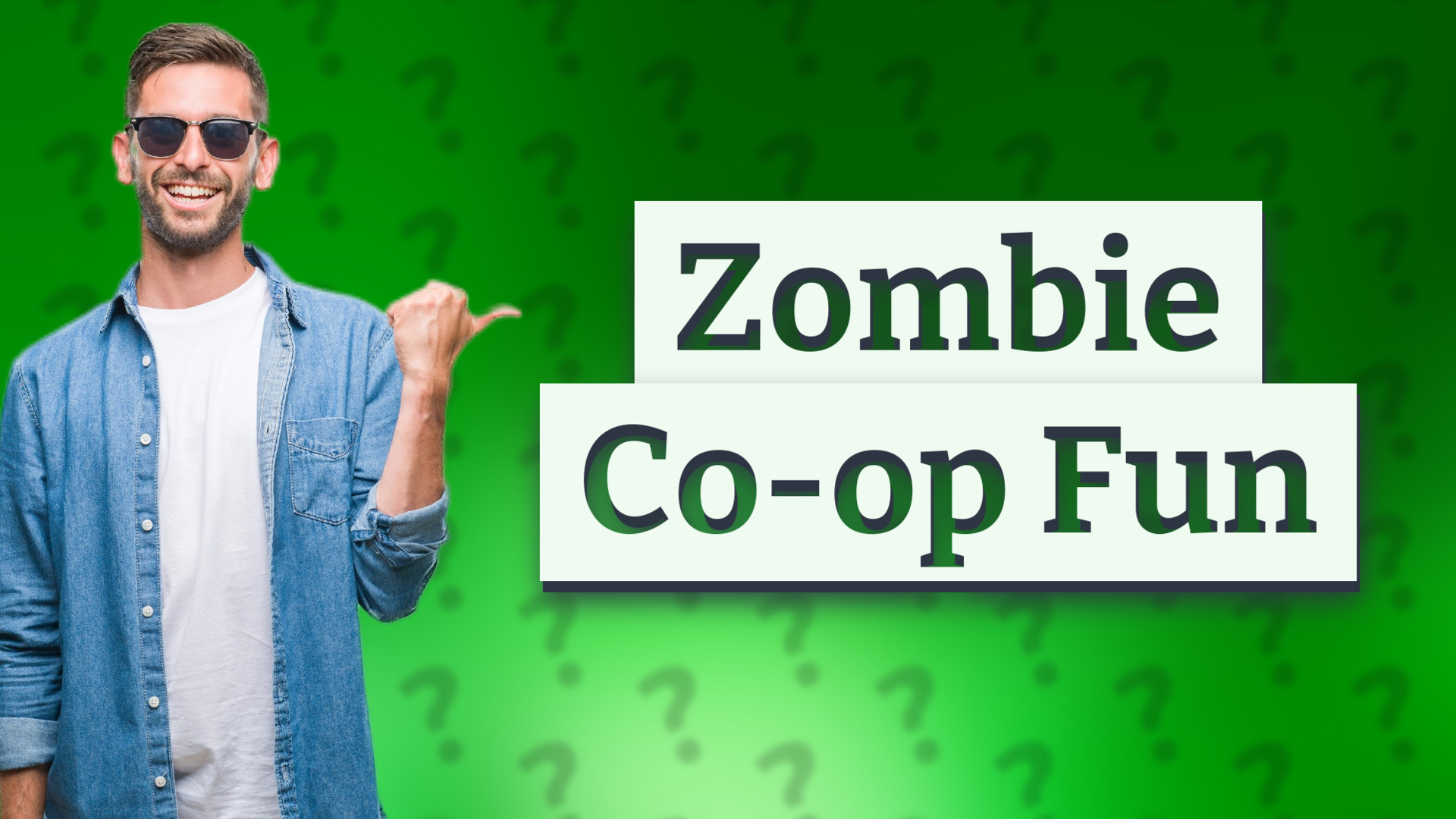 Zombie Co-op Fun