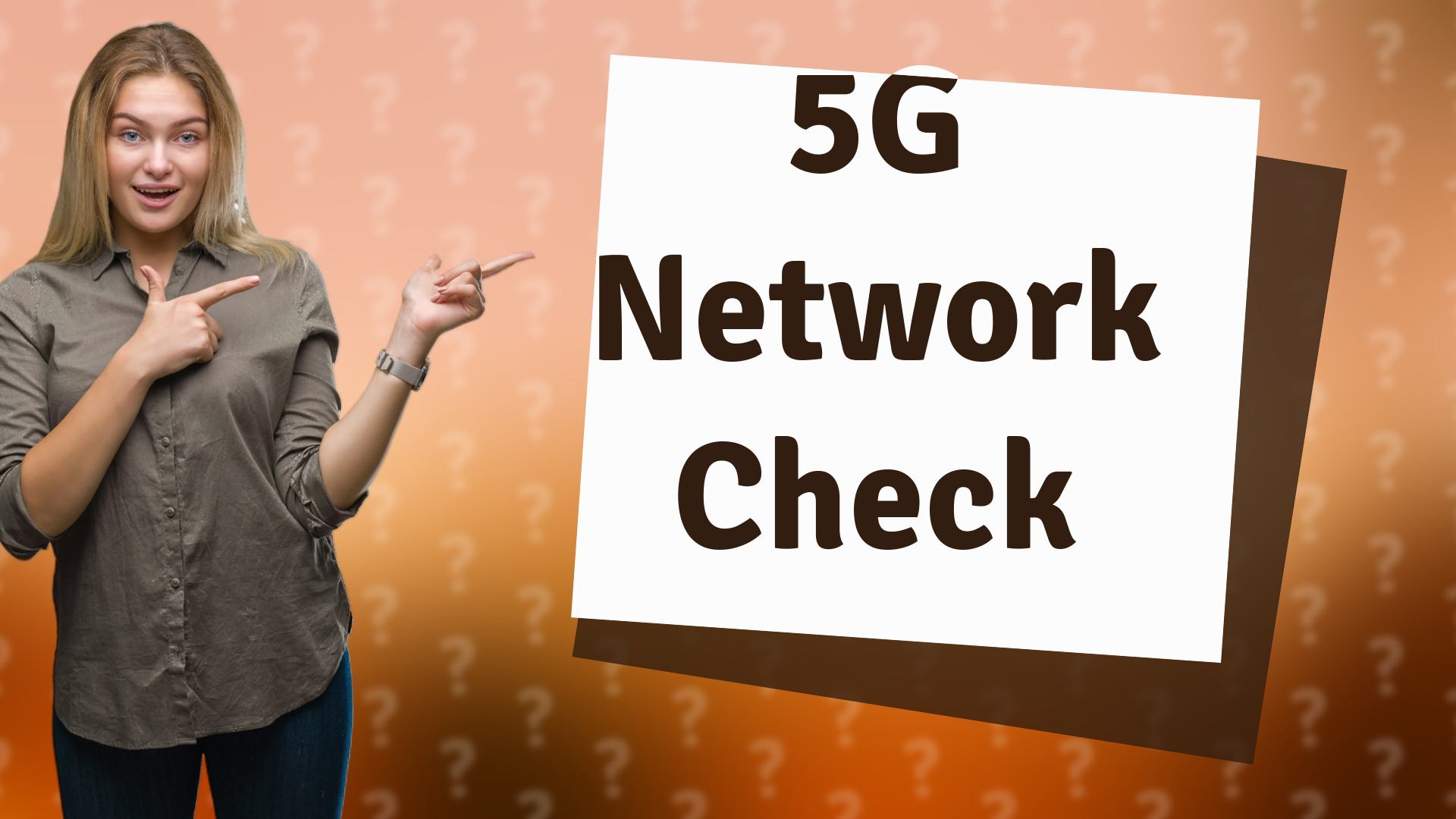 5G Network Check