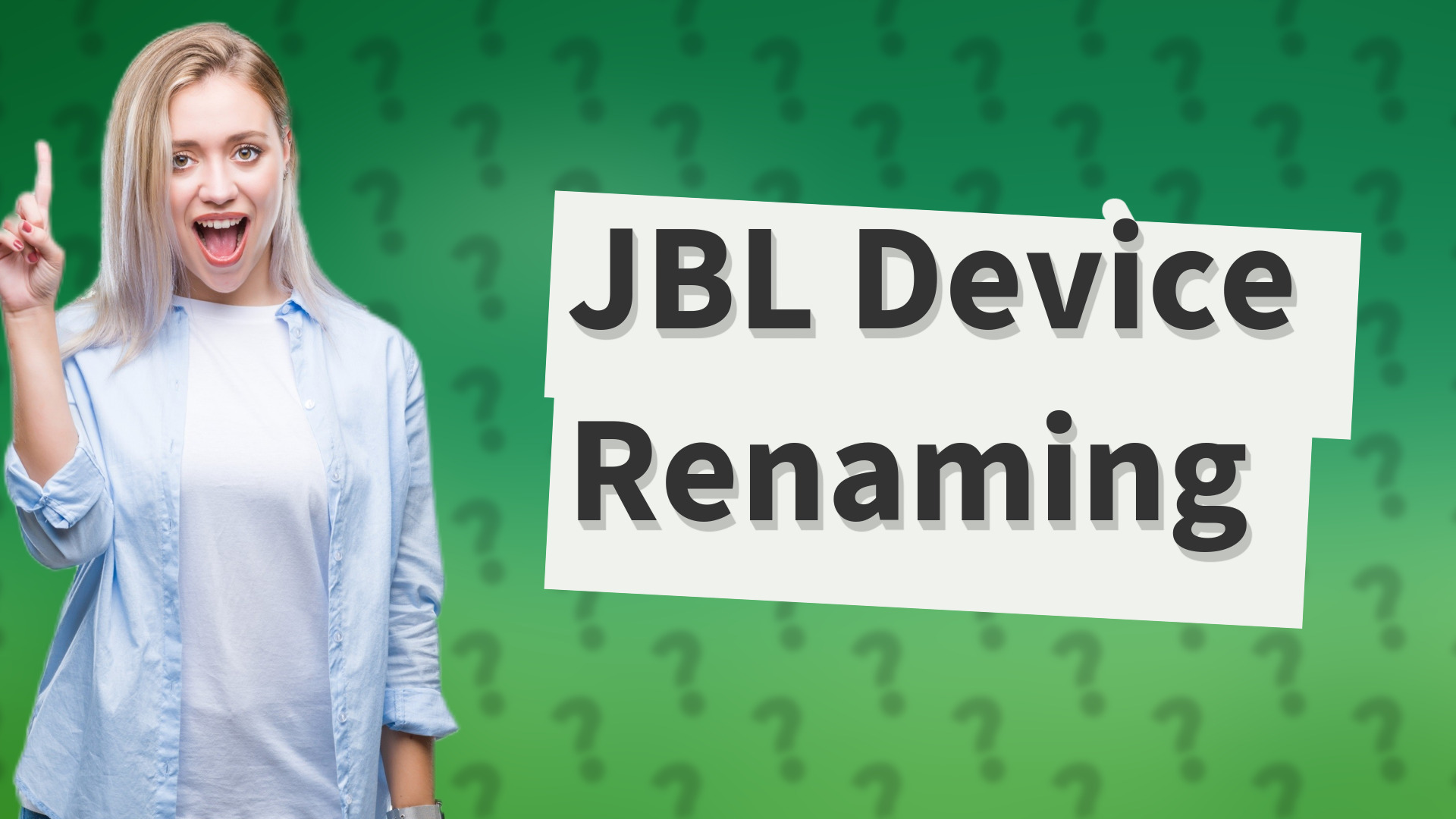 JBL Device Renaming
