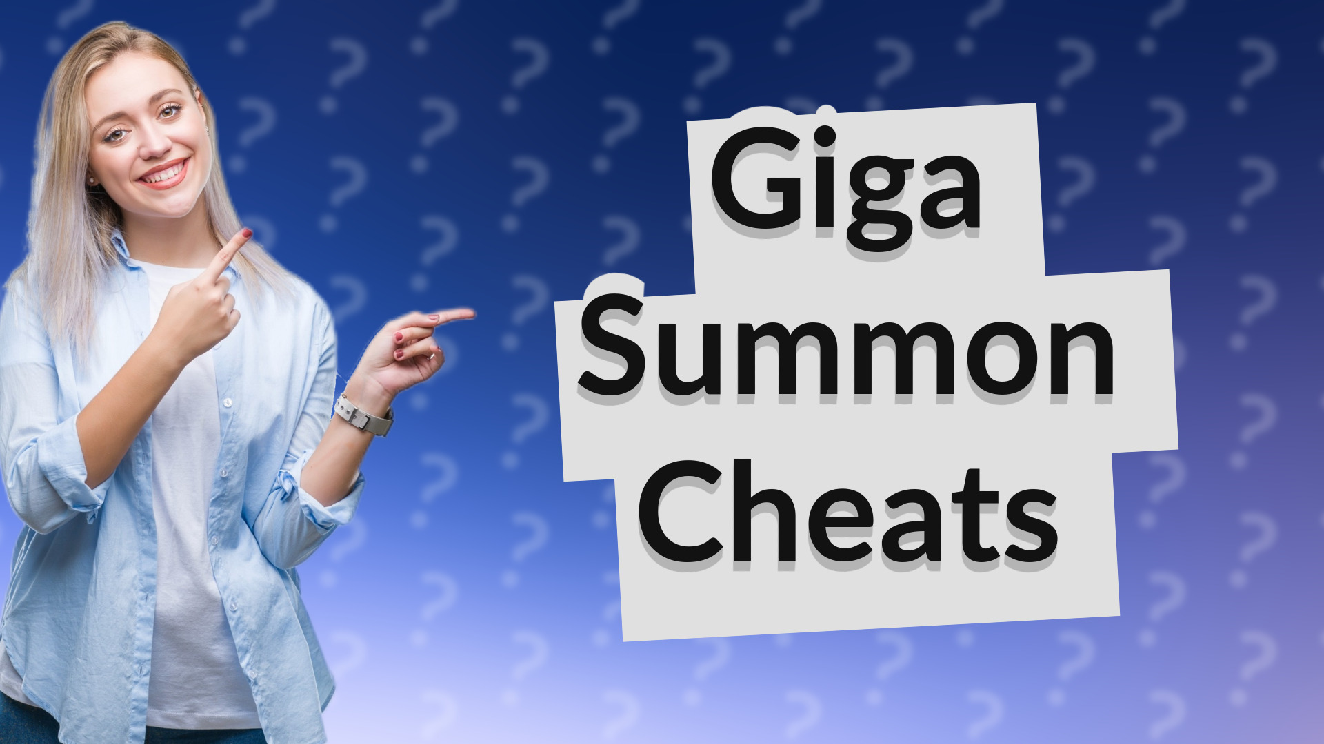 Giga Summon Cheats