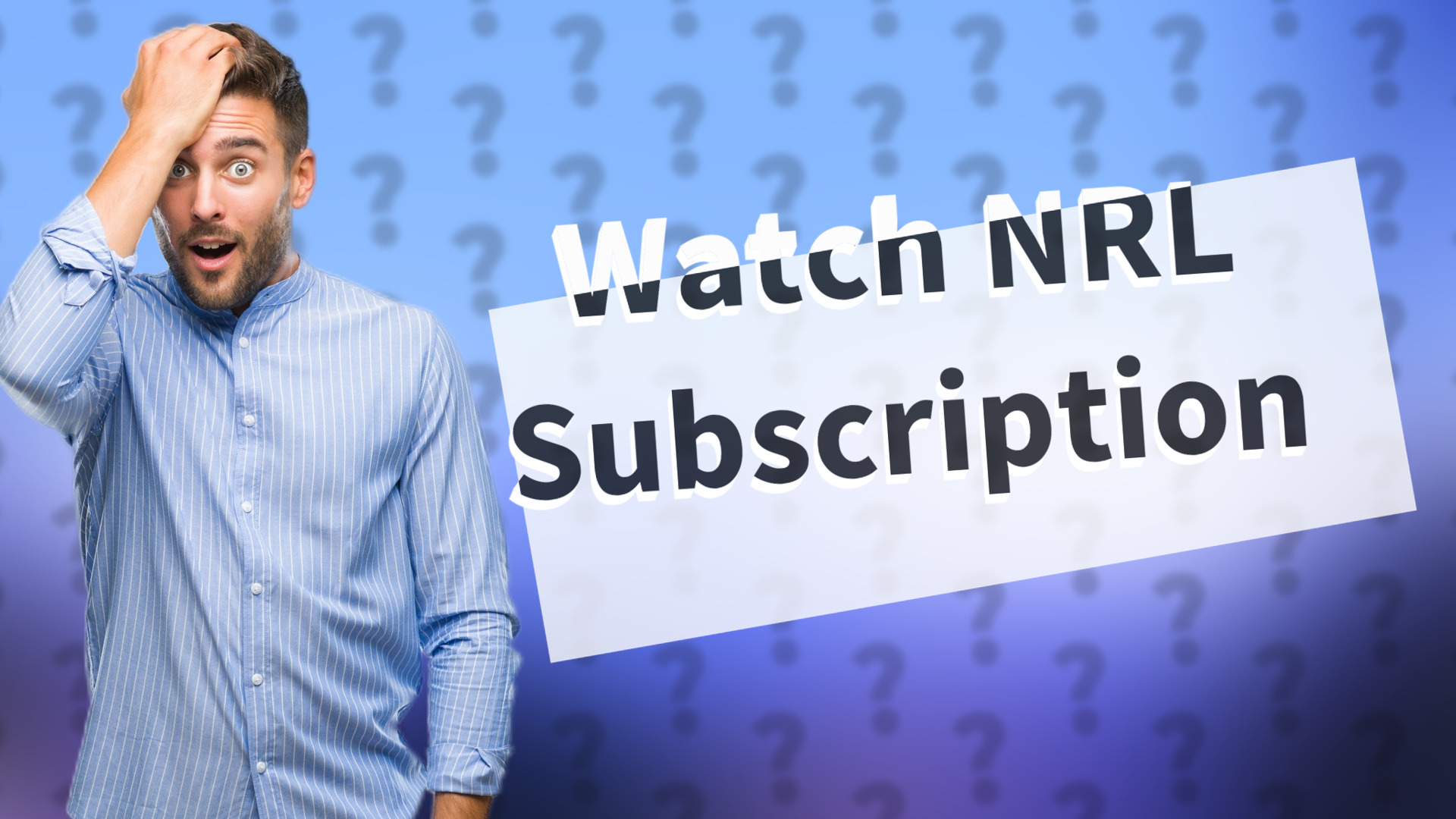 Watch NRL Subscription