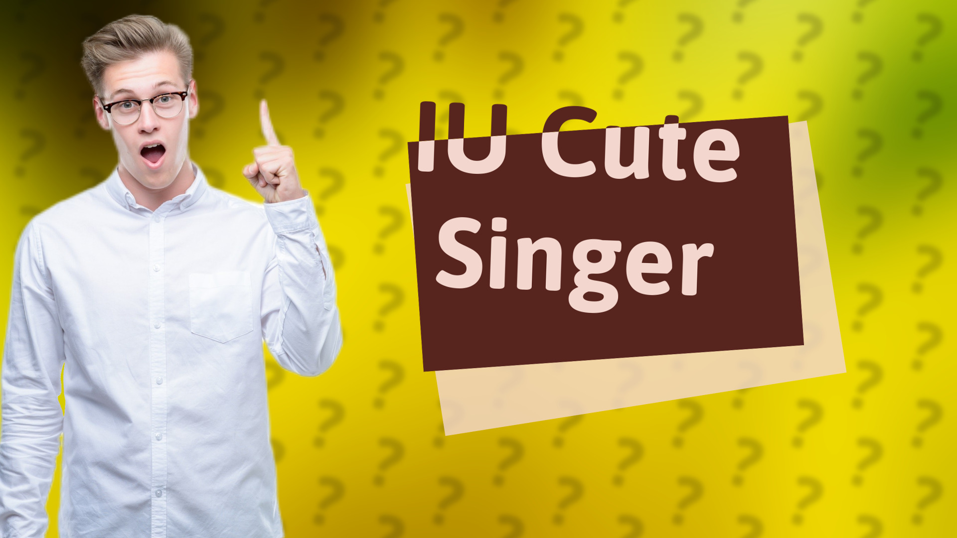 IU Cute Singer