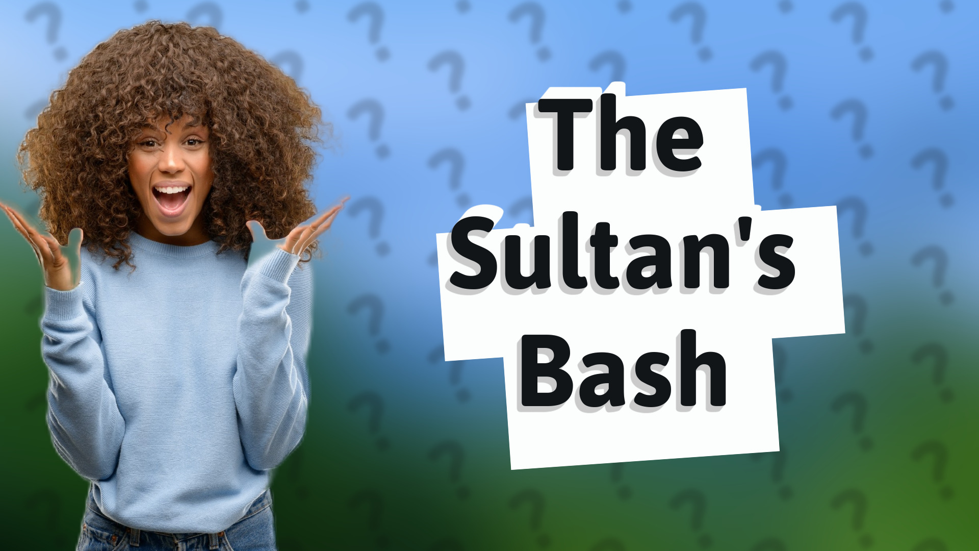 The Sultan's Bash