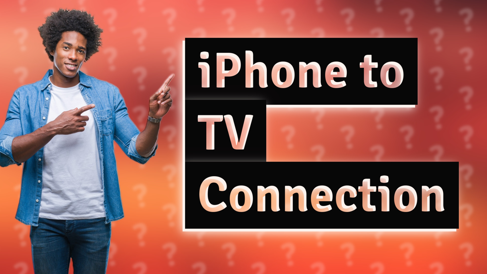 iPhone to TV Connection