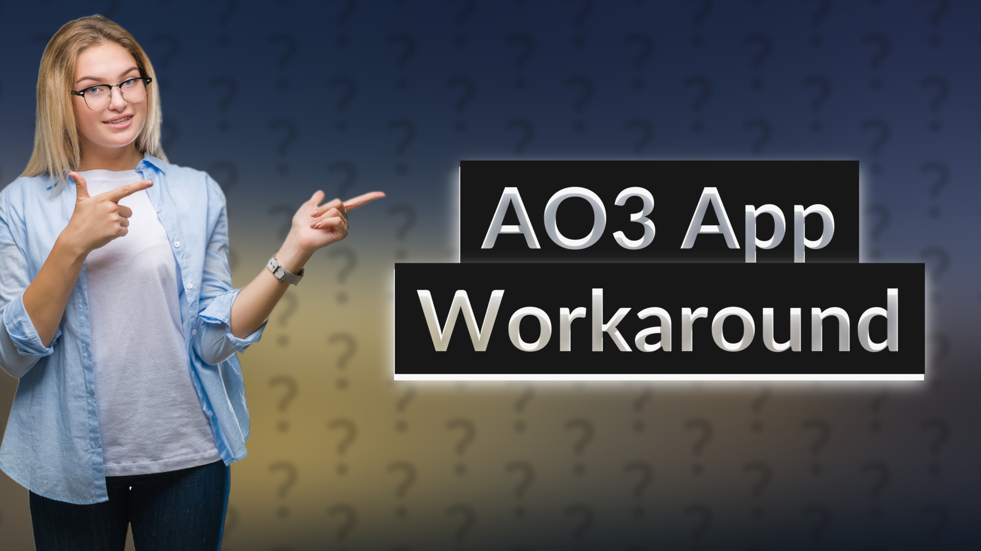 AO3 App Workaround