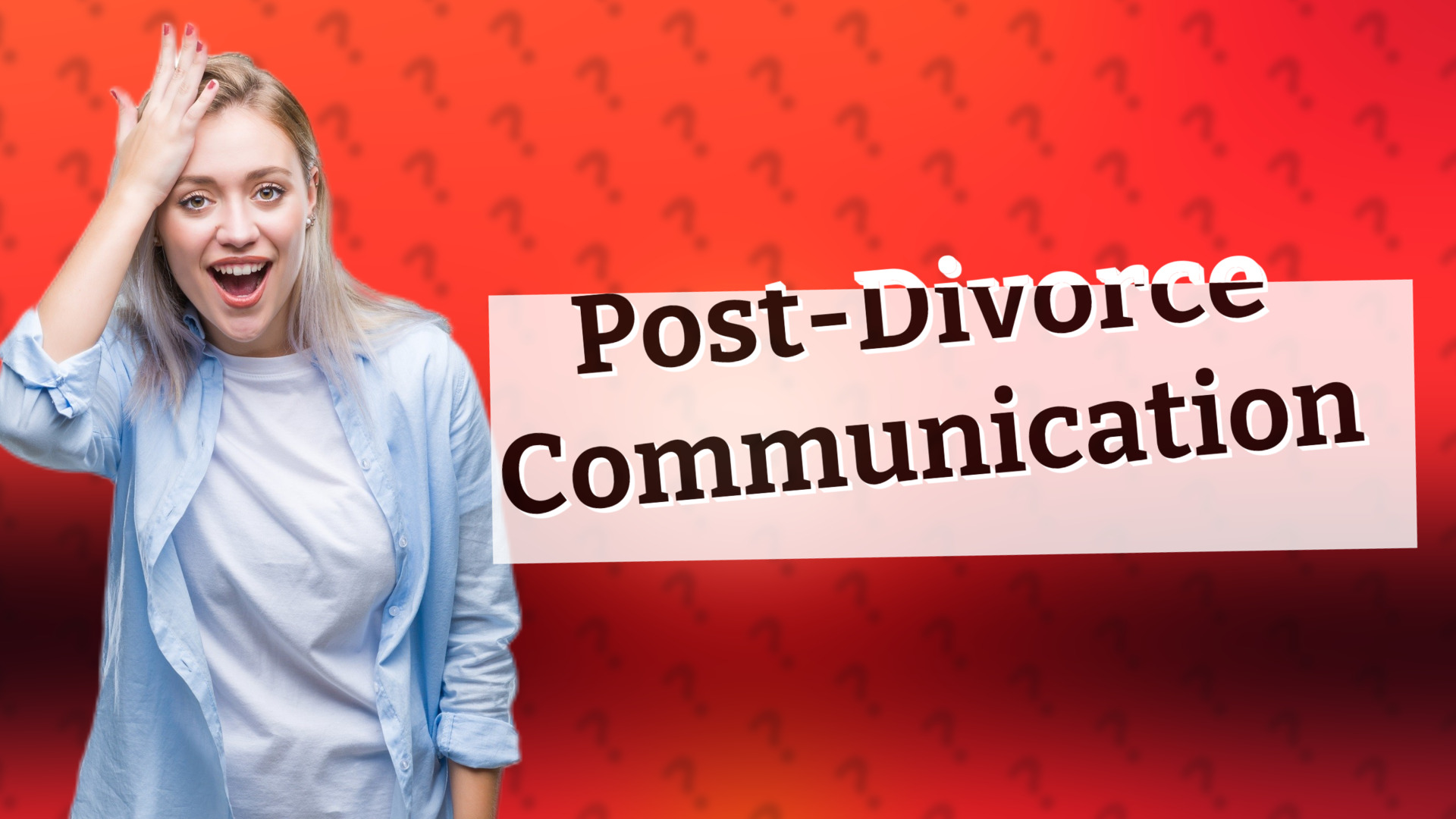 Post-Divorce Communication
