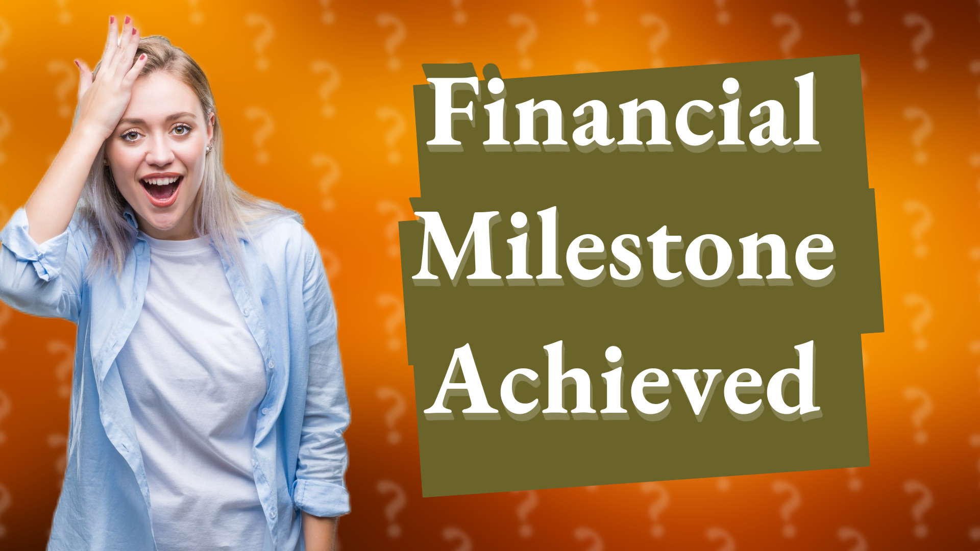 Financial Milestone Achieved