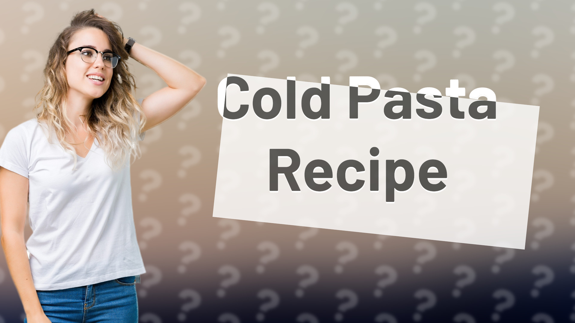 Cold Pasta Recipe