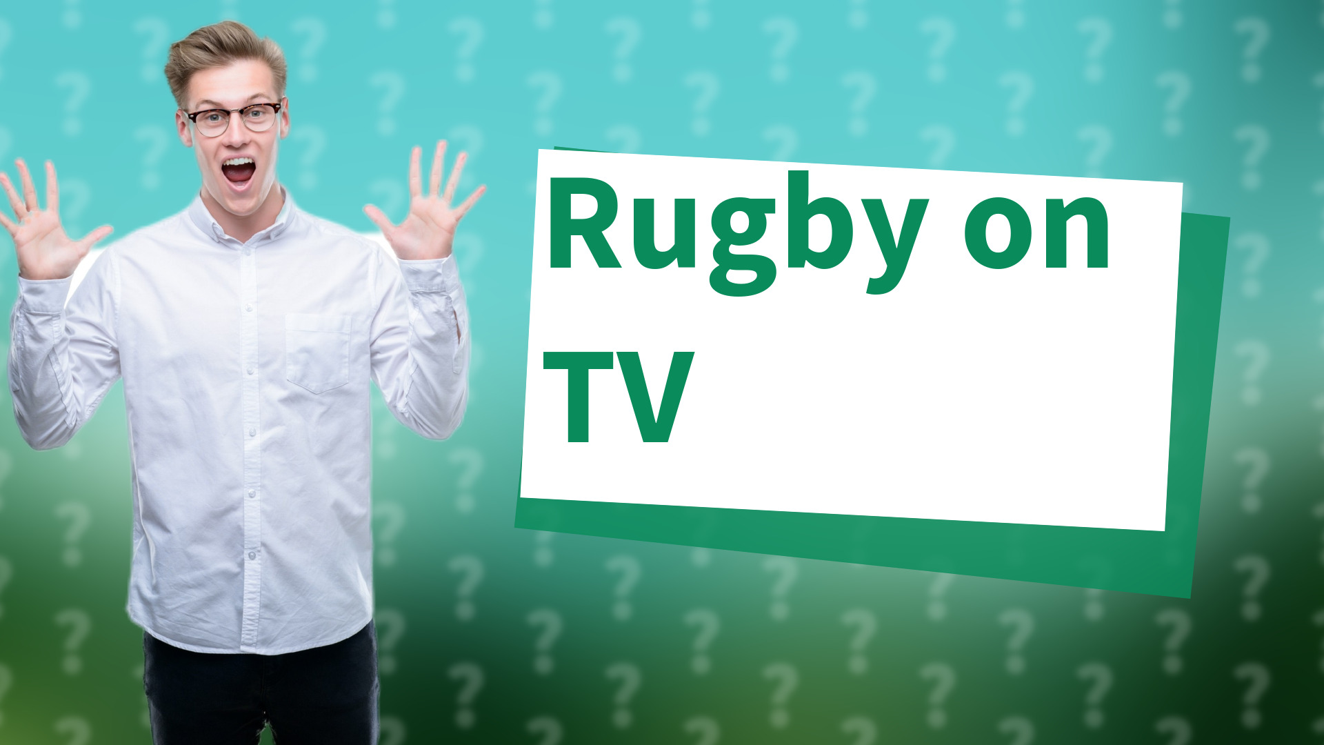 Rugby on TV