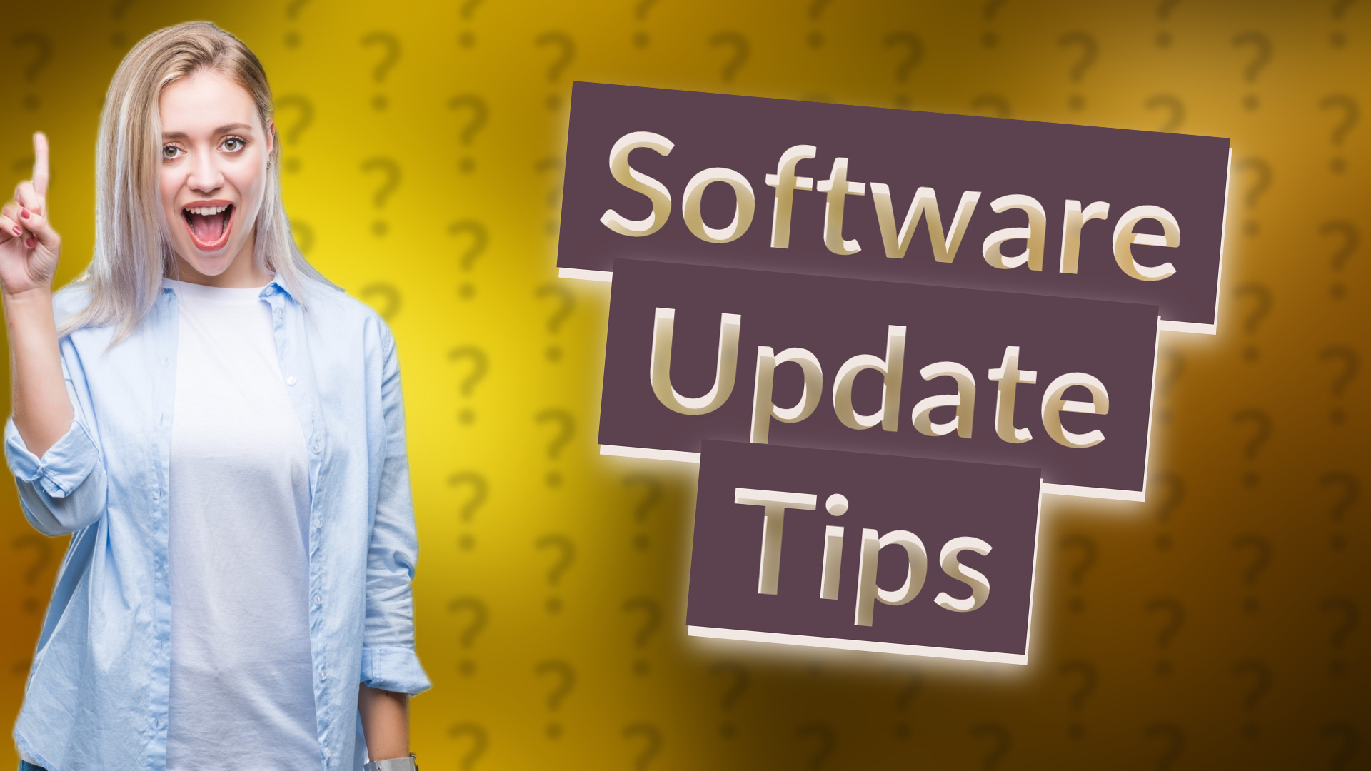 Software Update Tips