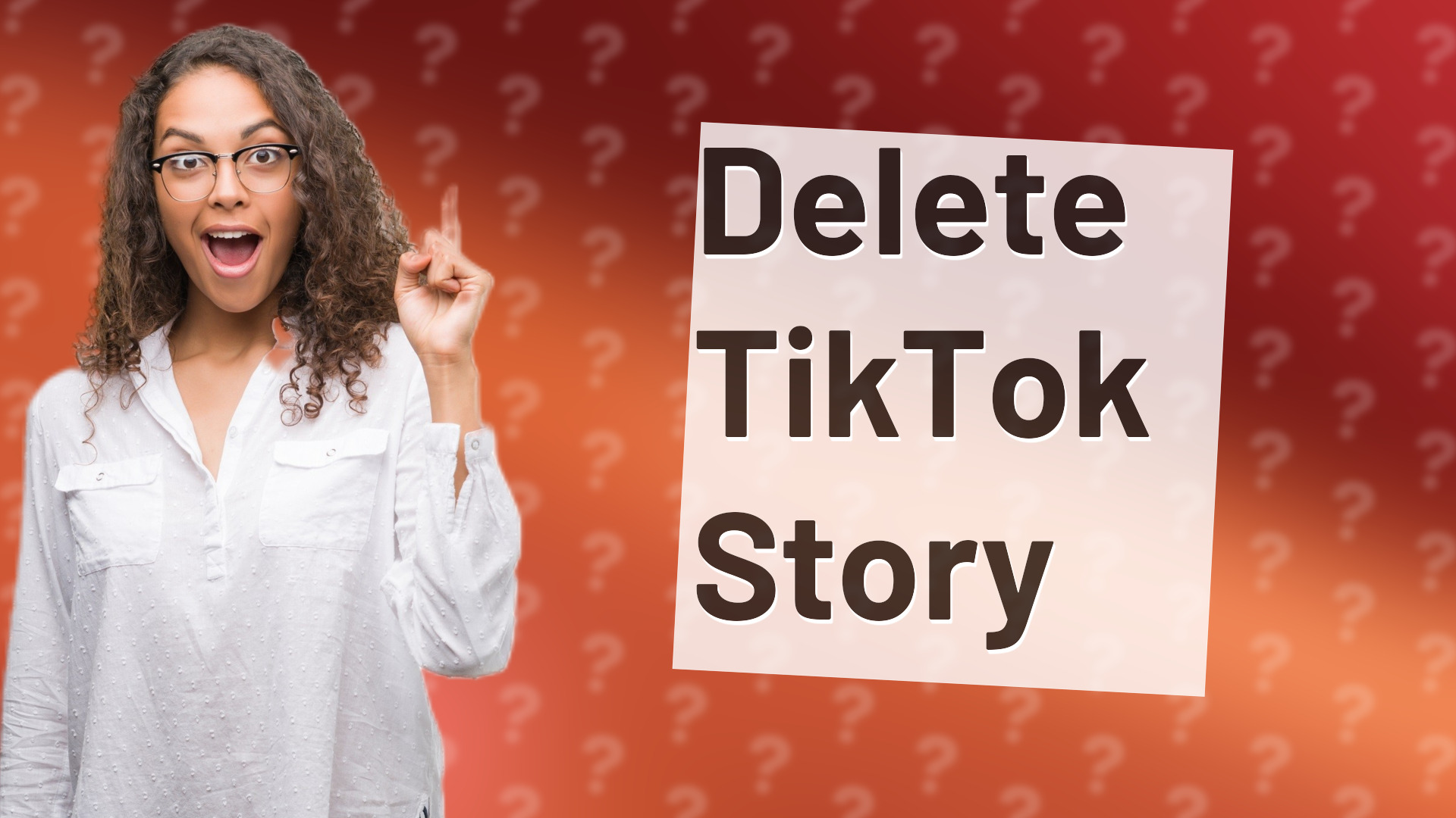 Delete TikTok Story