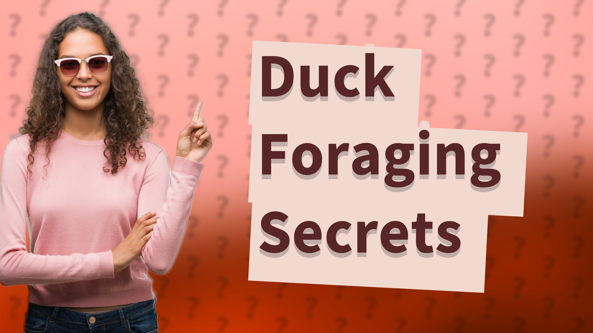Duck Foraging Secrets