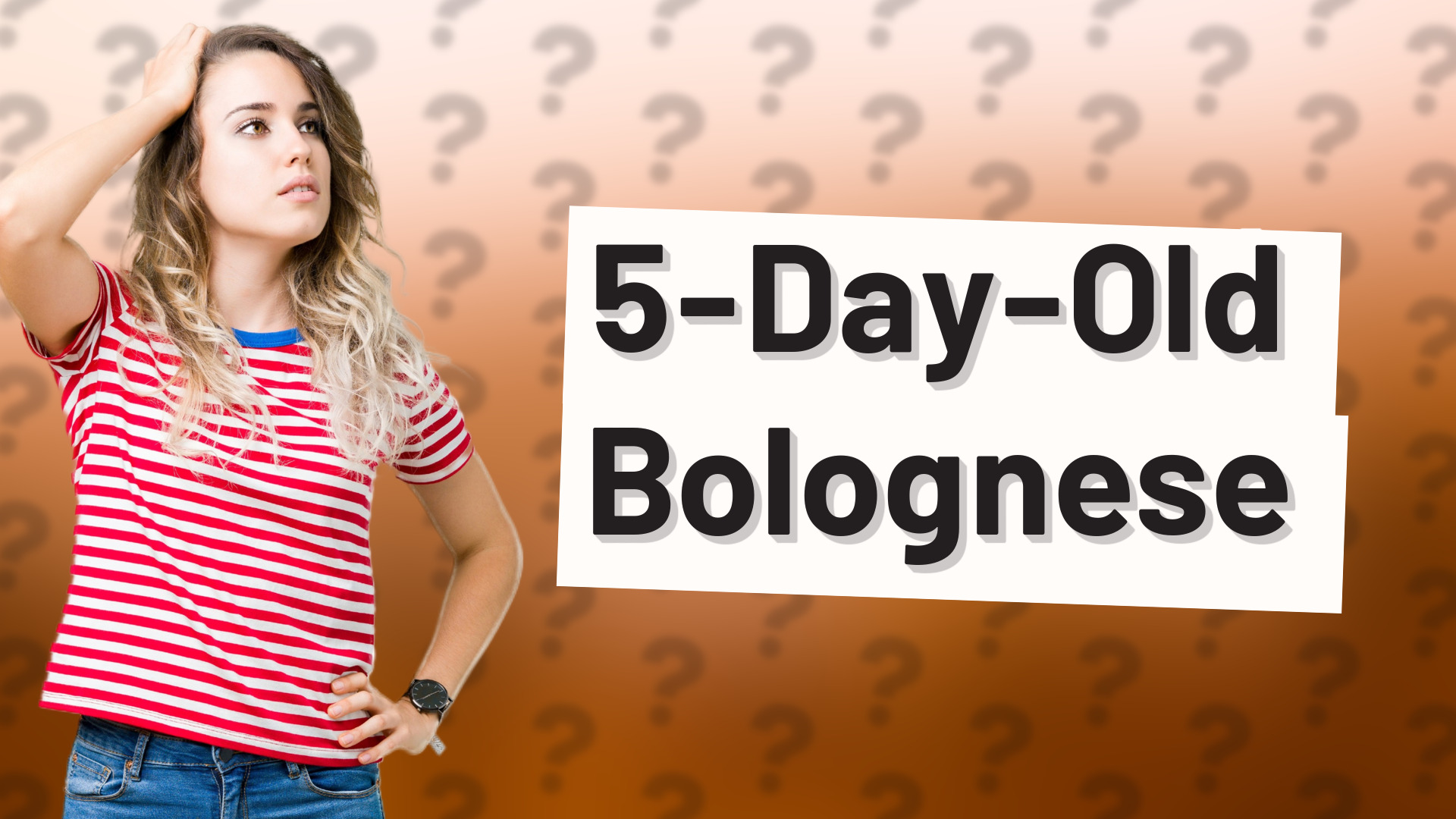 5-Day-Old Bolognese