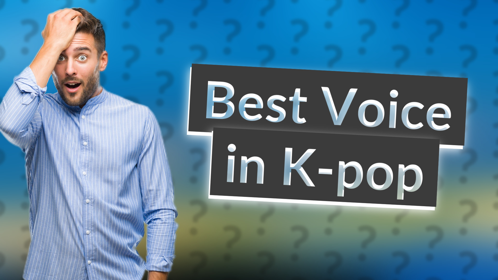 Best Voice in K-pop