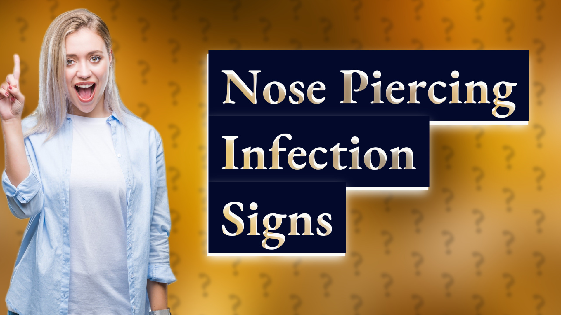 Nose Piercing Infection Signs