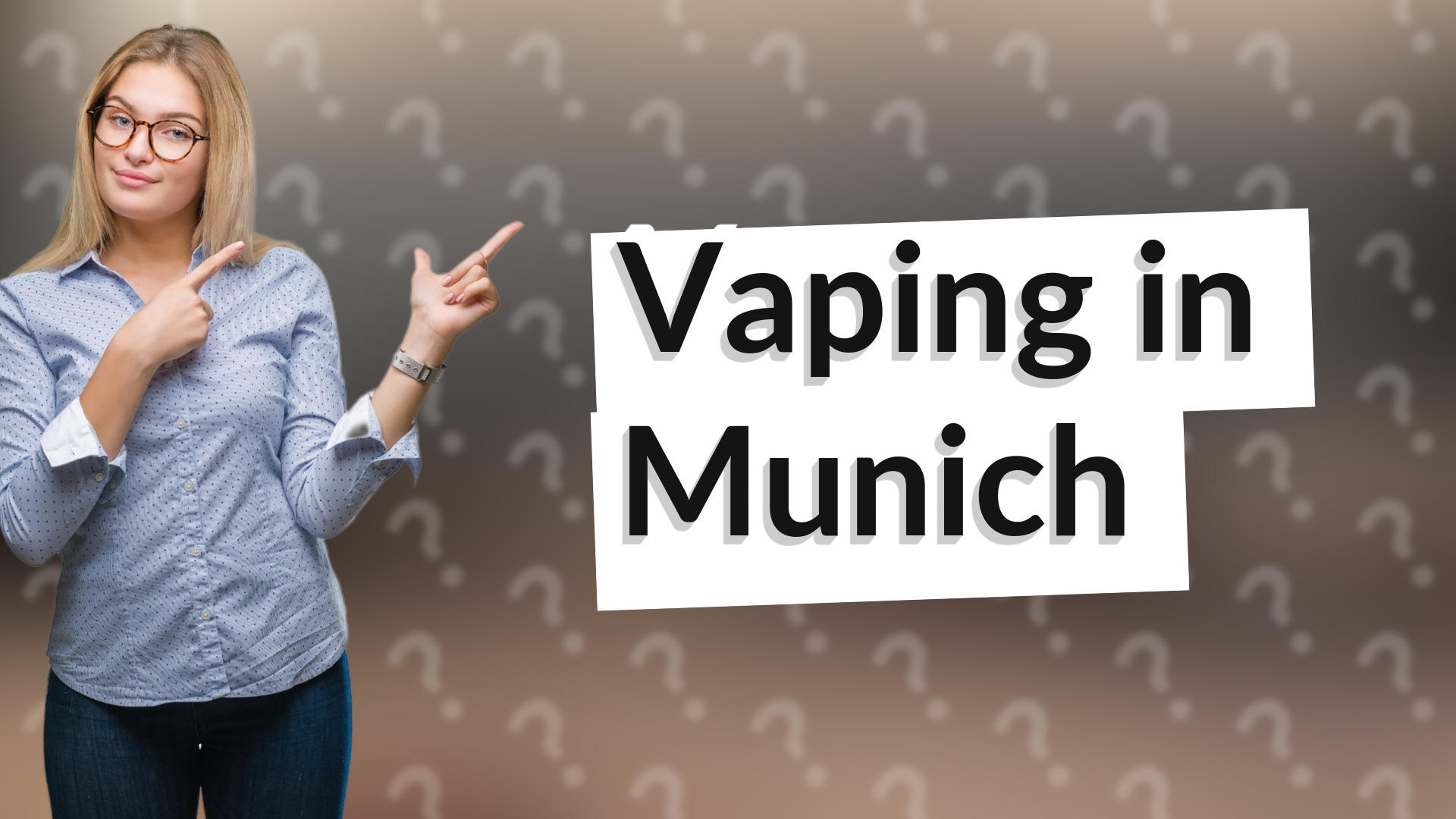 Vaping in Munich
