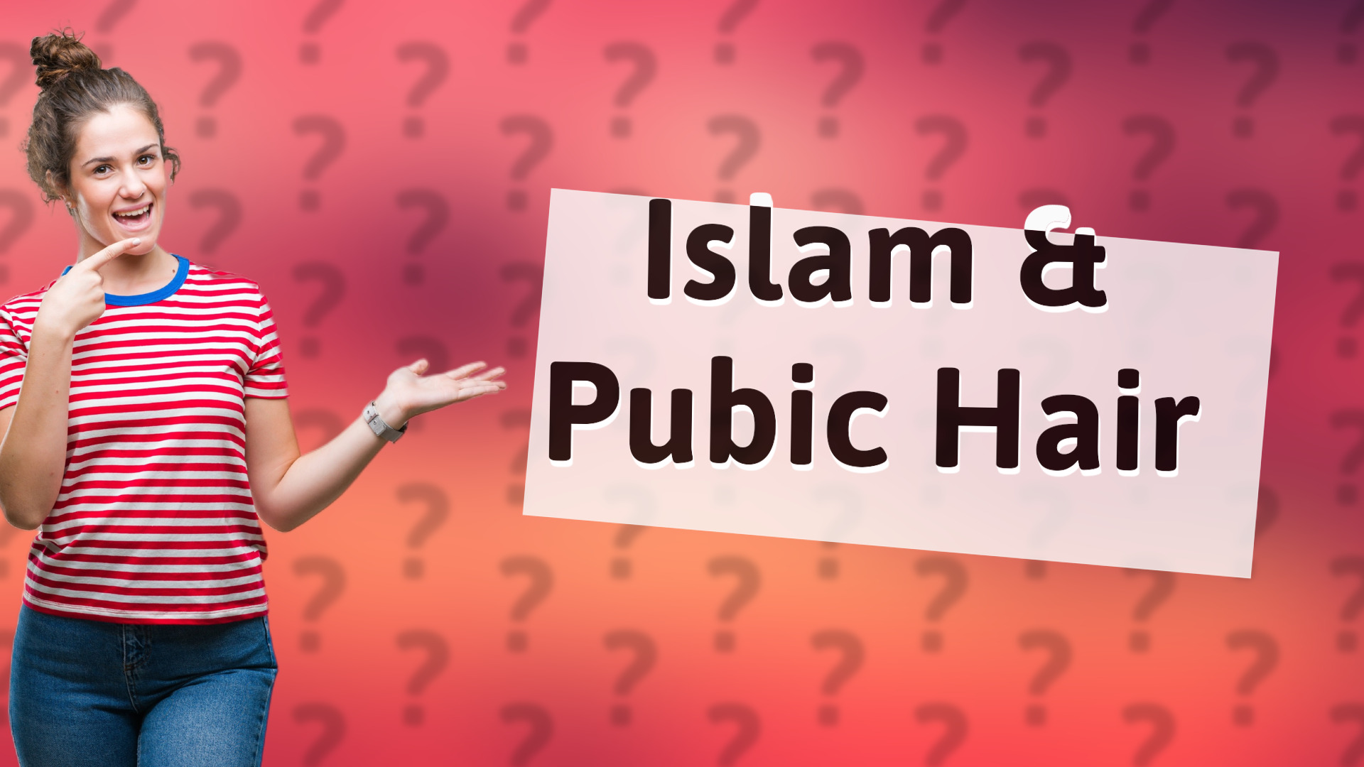 Islam & Pubic Hair