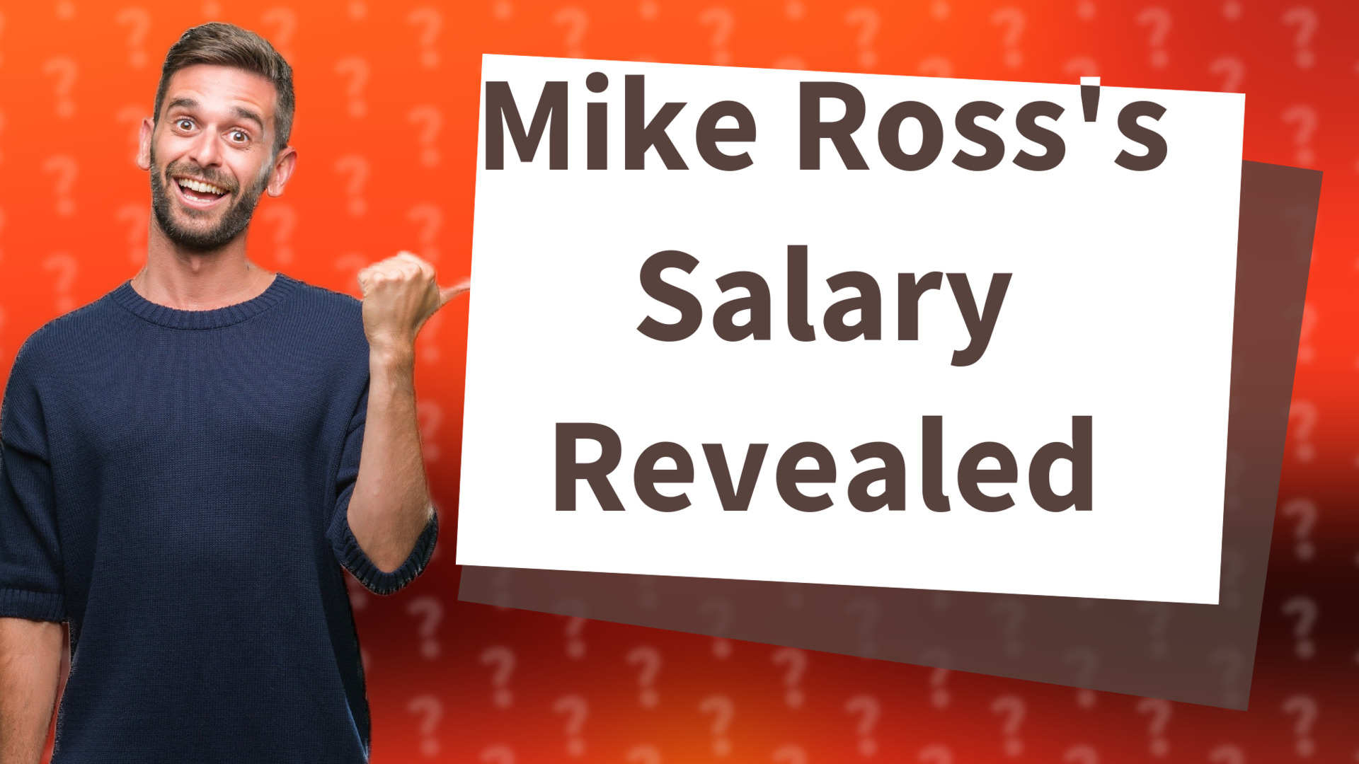Mike Ross's Salary Revealed